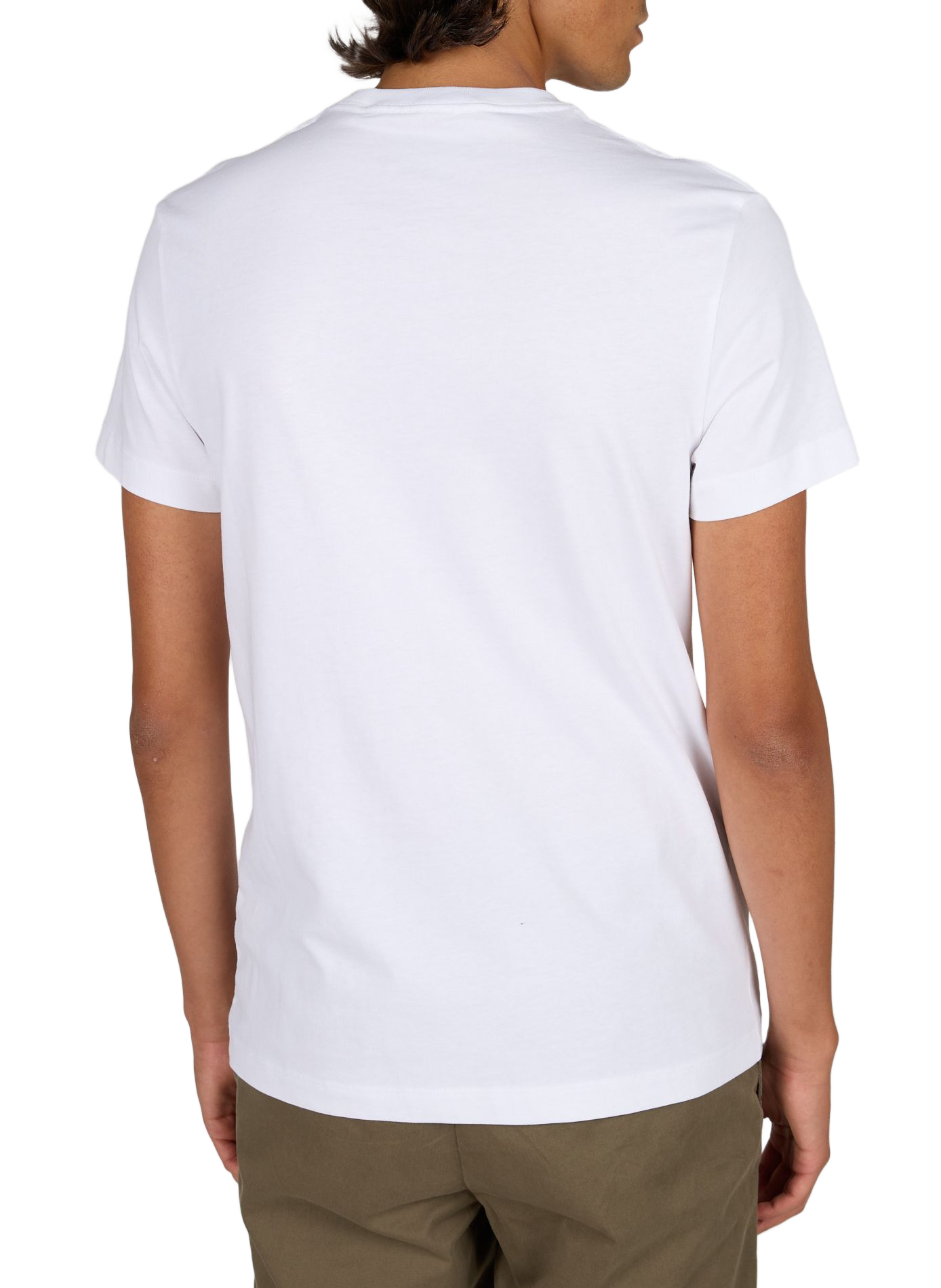 Straight T-shirt with embroidered logo in cotton TIMBERLAND White