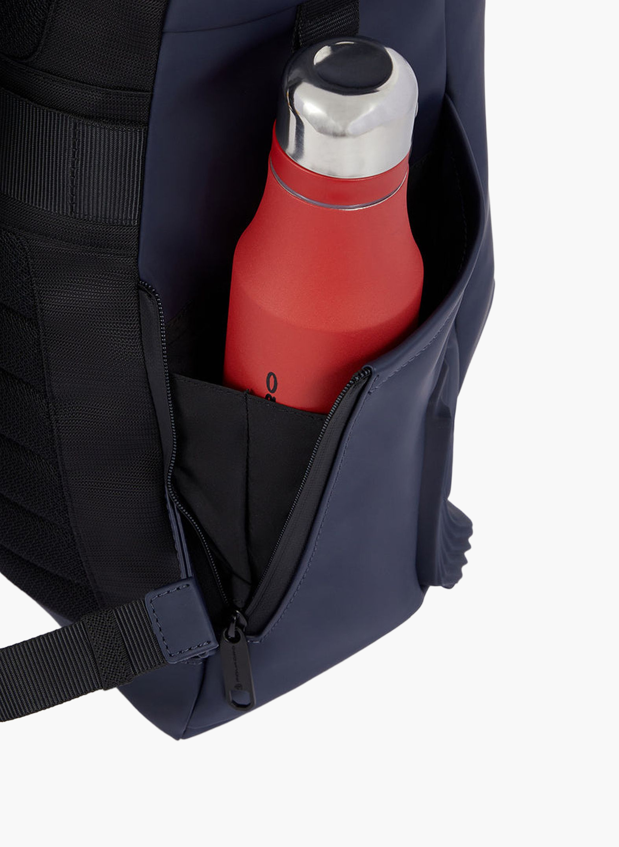 Sac à dos roll-top déperlant pour ordinateur 15,6" PIQUADRO Bleu