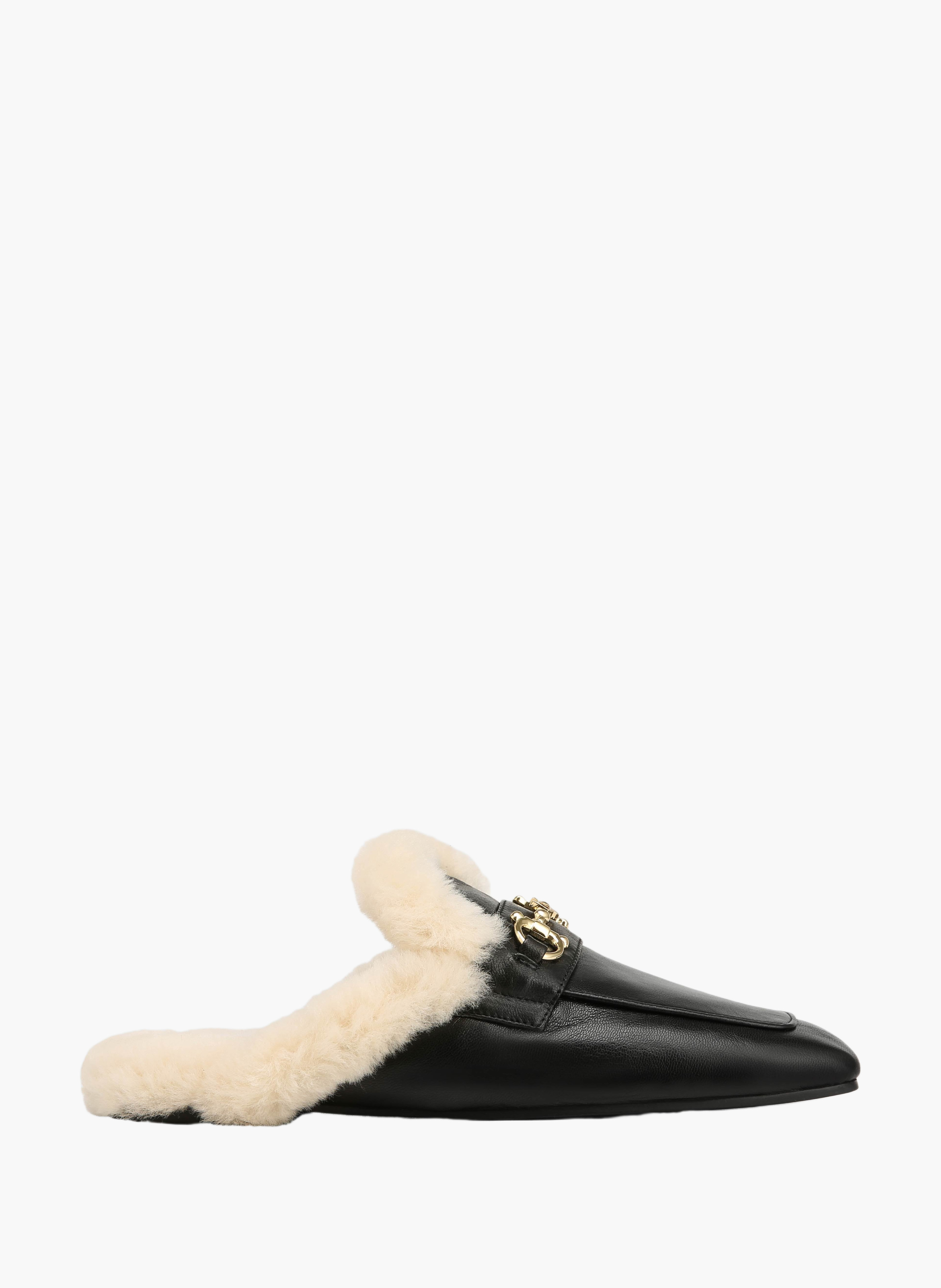 Berkley mocassins van leer NAKED WOLFE Zwart