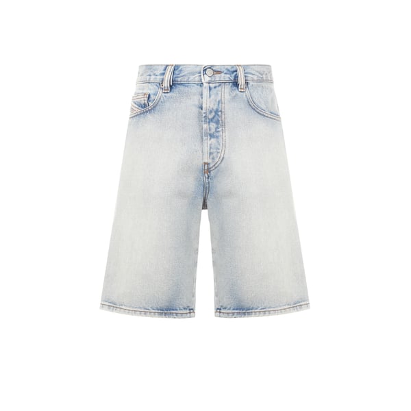 Short en coton denim