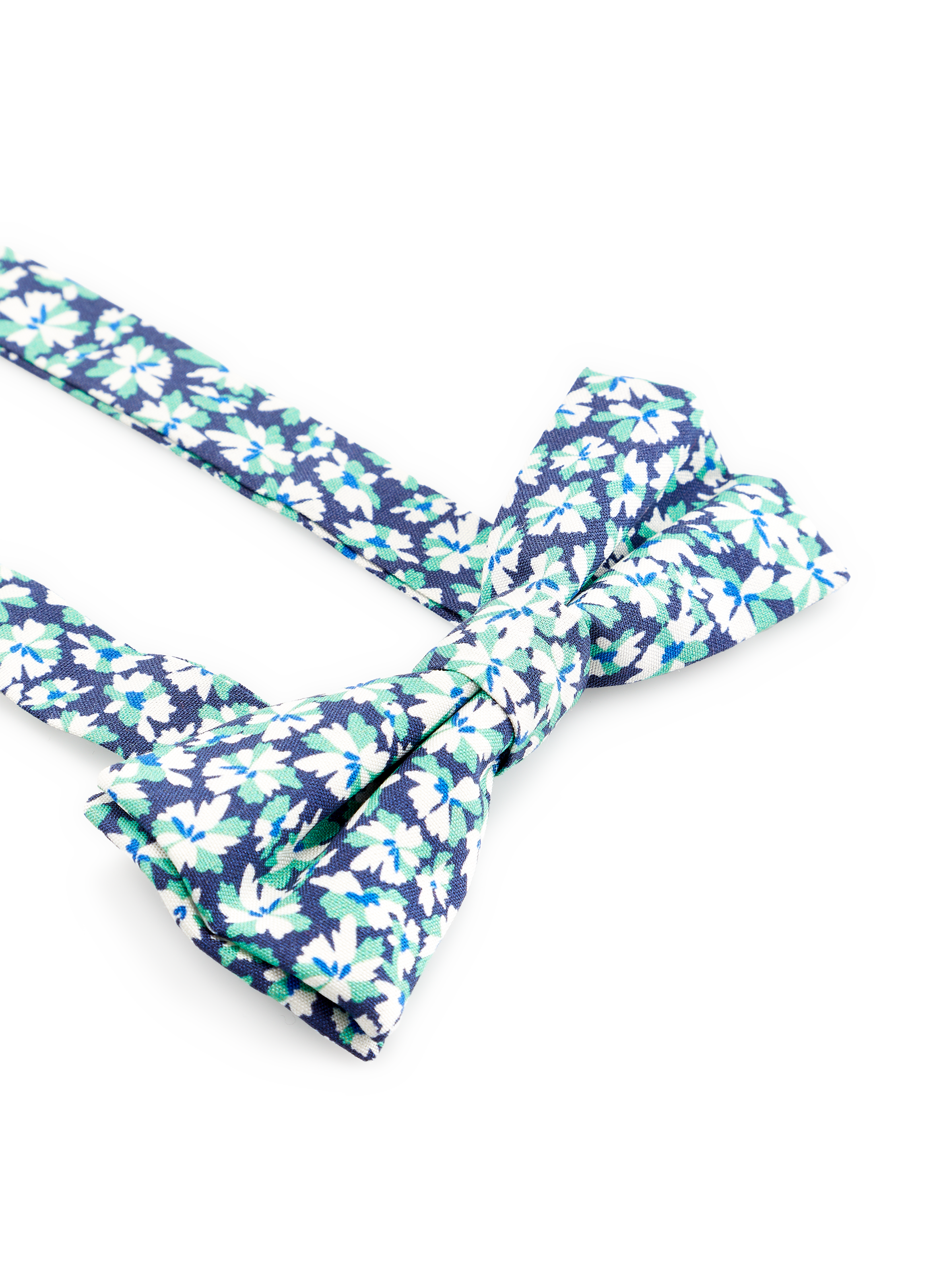 Noeud papillon à imprimé en satin de soie AU PRINTEMPS PARIS Multicolore