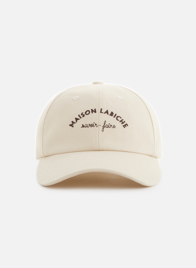 Cotton logo baseball cap MAISON LABICHE