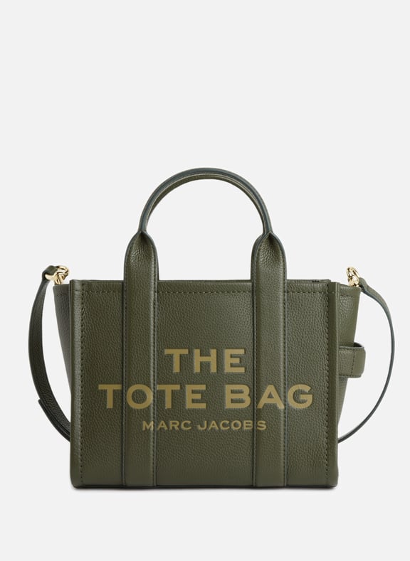 Sac cabas The Leather Small Tote Bag Vert by MARC JACOBS MARC JACOBS Sac cabas The Leather Small Tote Bag Vert