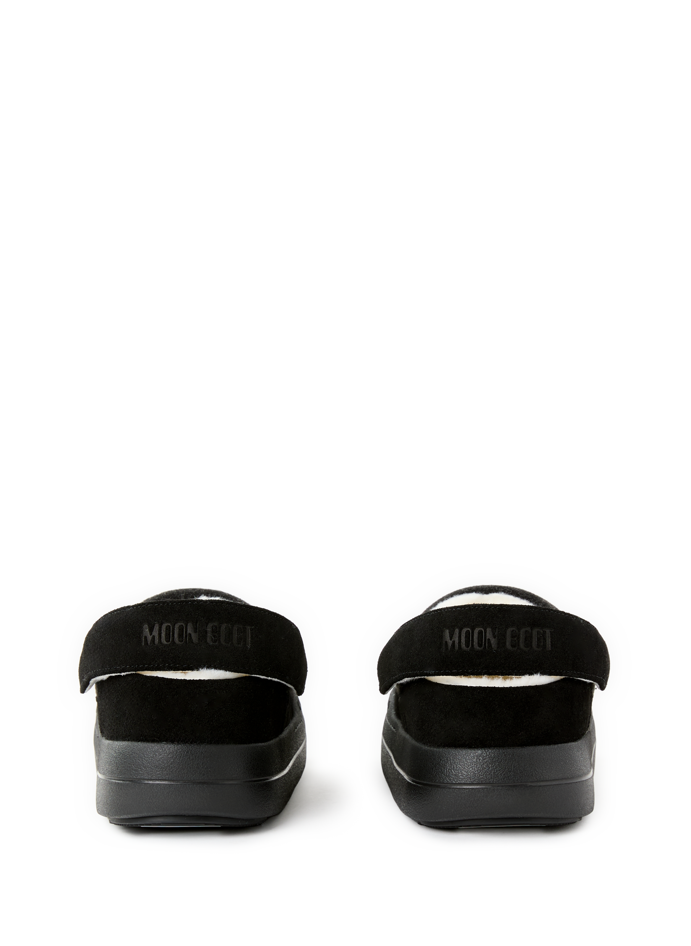 Mules Park en fausse fourrure MOON BOOT Noir