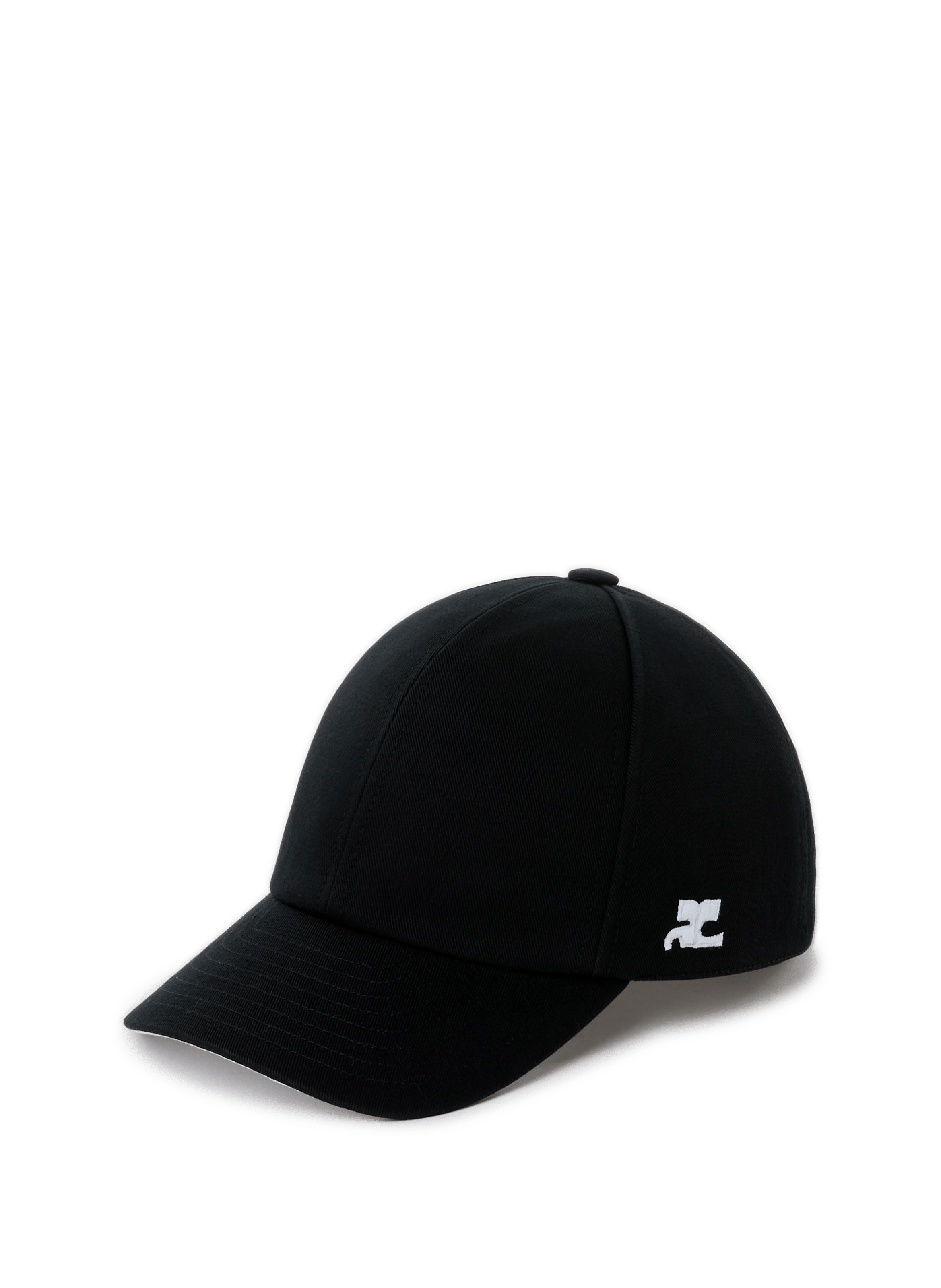 Casquette en coton  COURRÈGES Noir