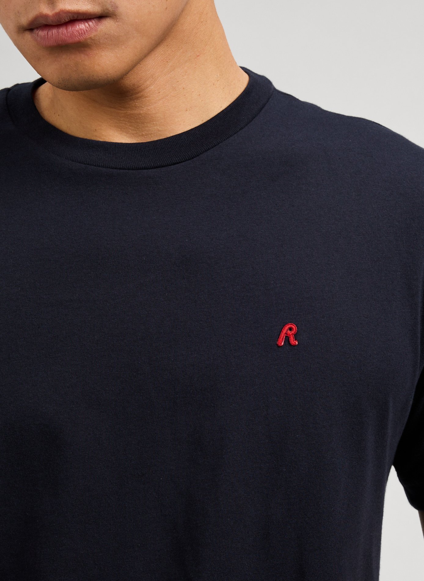 T-shirt en coton REPLAY Bleu