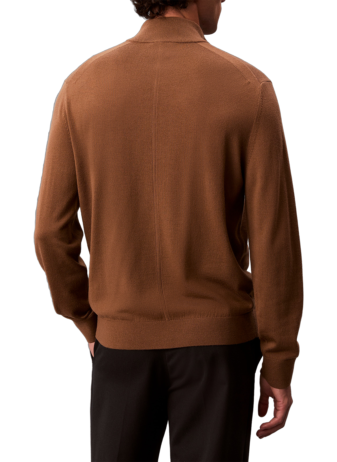 Roll-neck wool Jumper  CALVIN KLEIN Beige