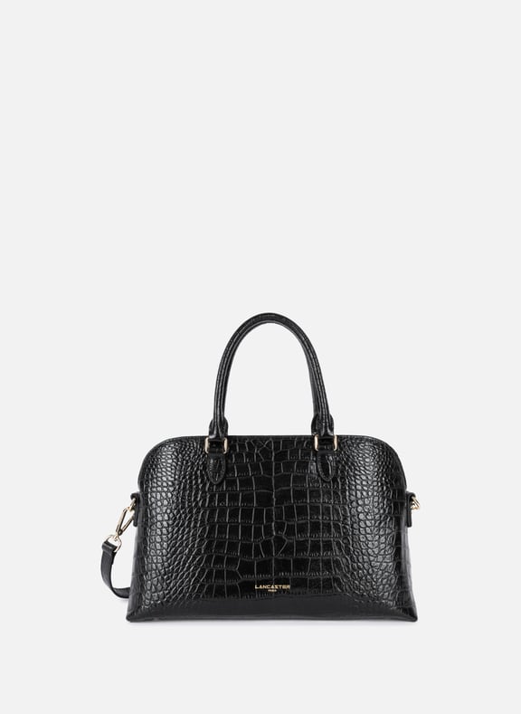 Grand sac demi lune - exo Noir by LANCASTER LANCASTER Grand sac demi lune - exo Noir
