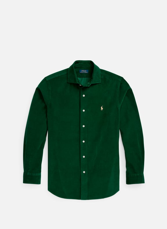 Chemise en coton Vert by POLO RALPH LAUREN POLO RALPH LAUREN Chemise en coton Vert