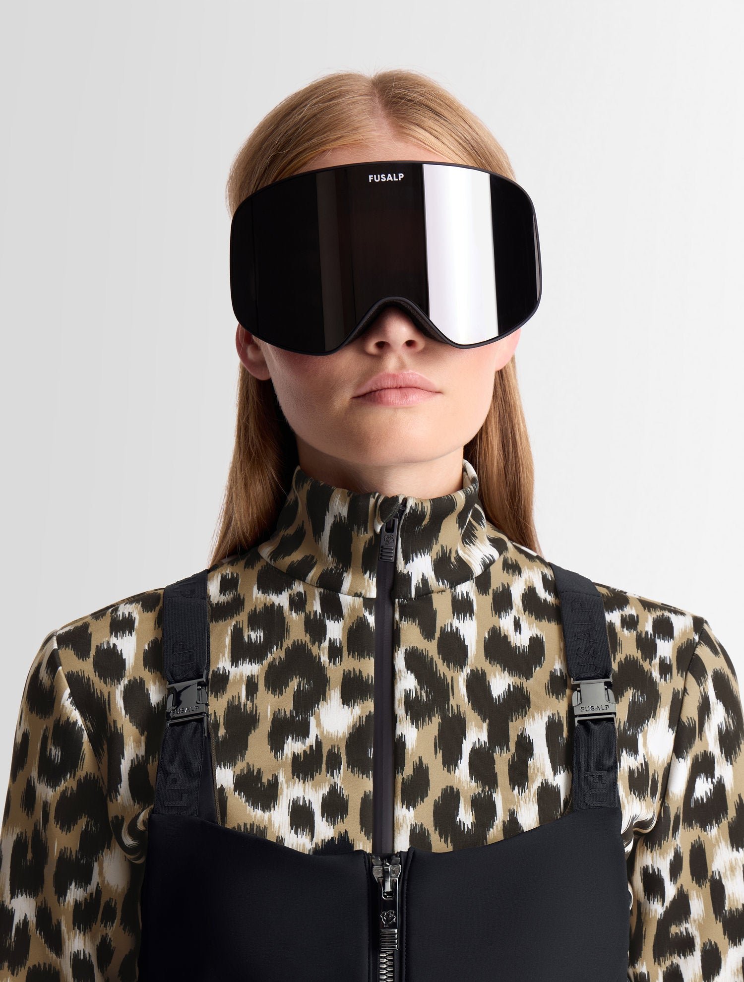 Masque de ski matterhorn coupe regular FUSALP Noir