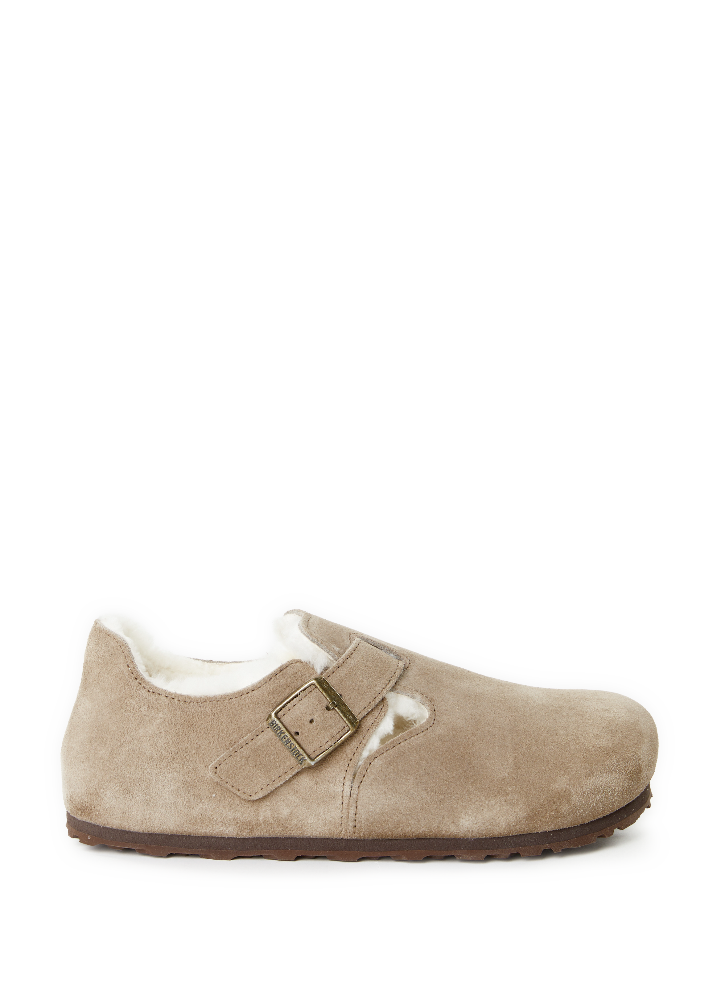 BIRKENSTOCK Mocassins London en cuir de vache Beige