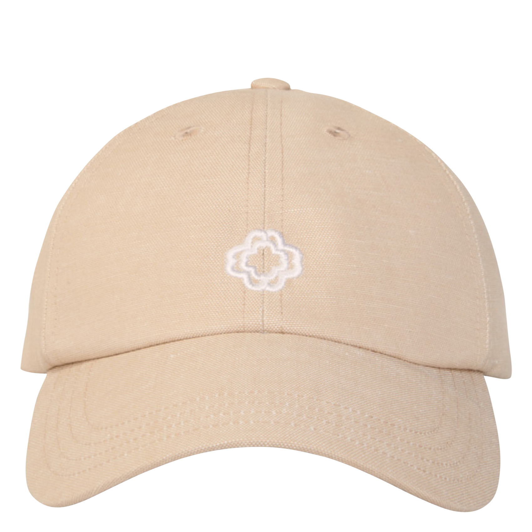 Casquette en lin mélangé MAJE Beige