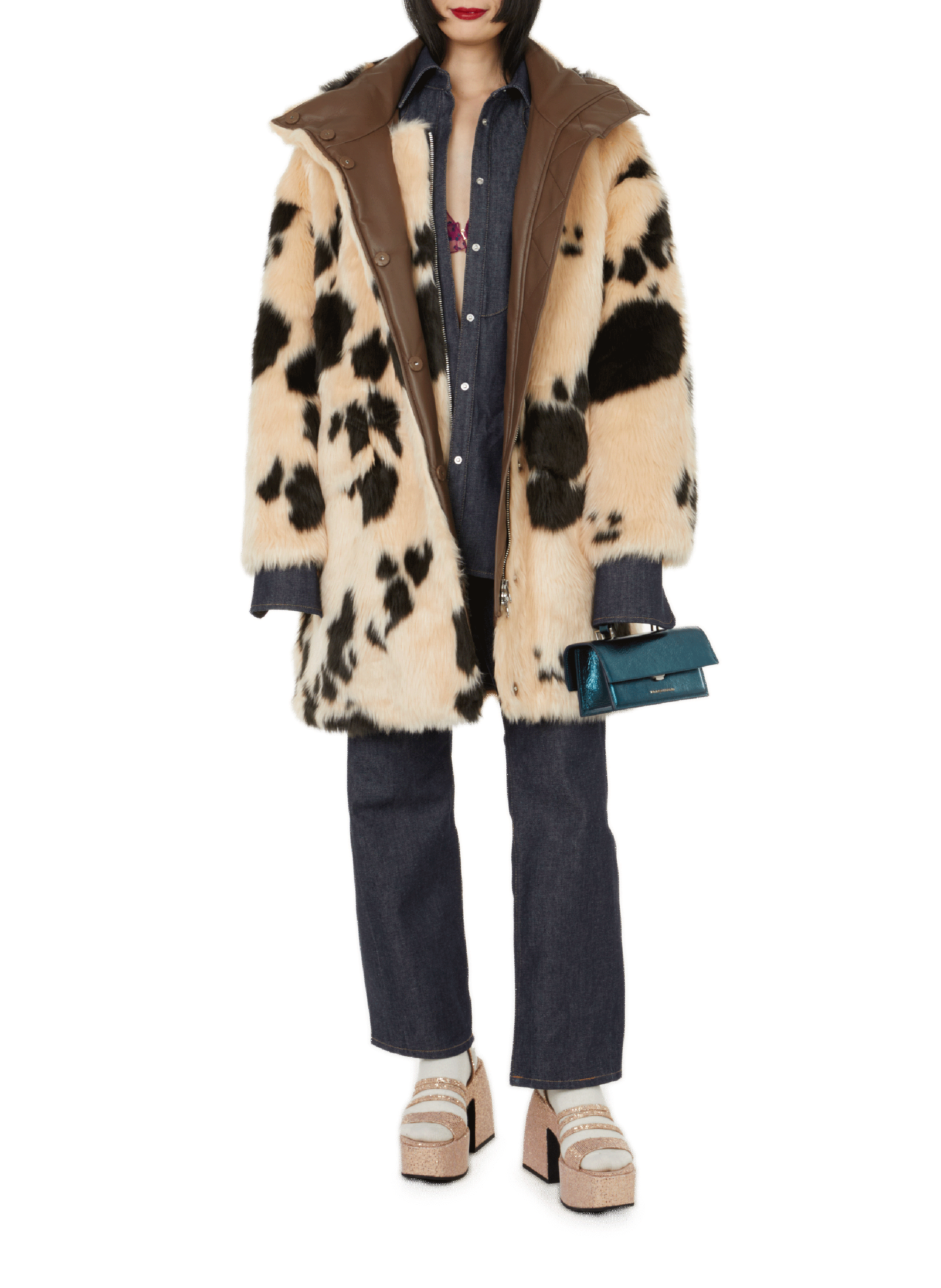 Jean droit en coton organique  BITE STUDIOS Bleu