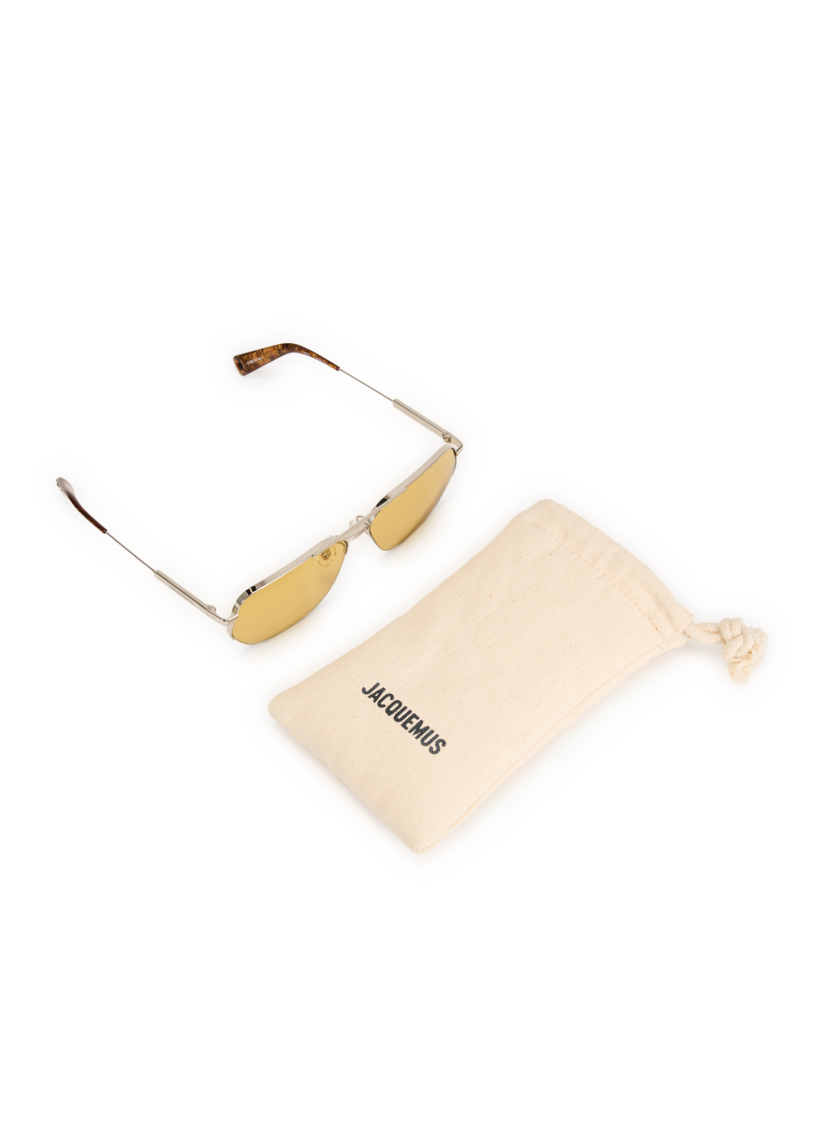 Lunettes de soleil  JACQUEMUS Argent