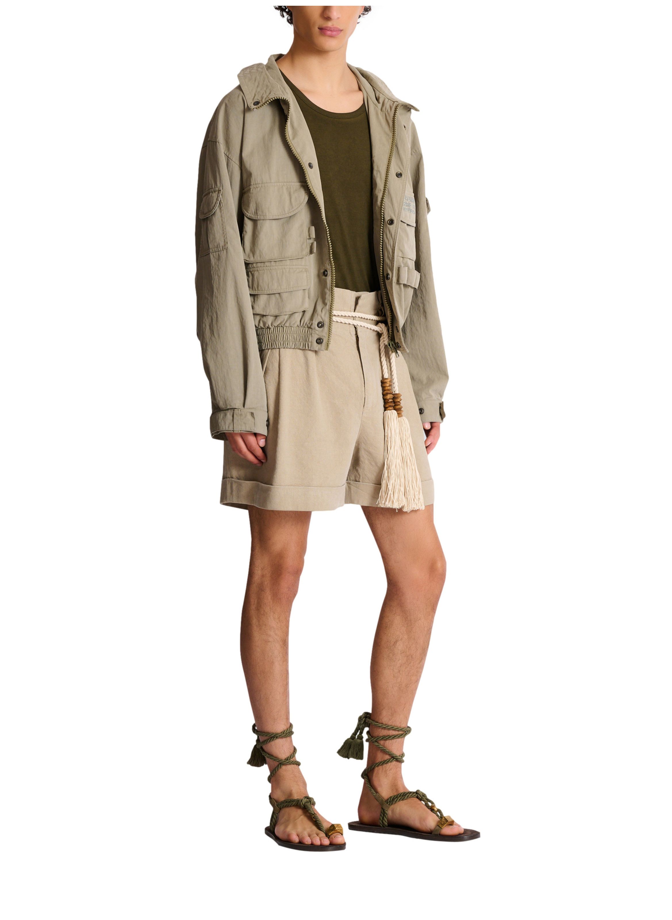 Veste cargo balmain stamp en coton vintage BALMAIN Vert