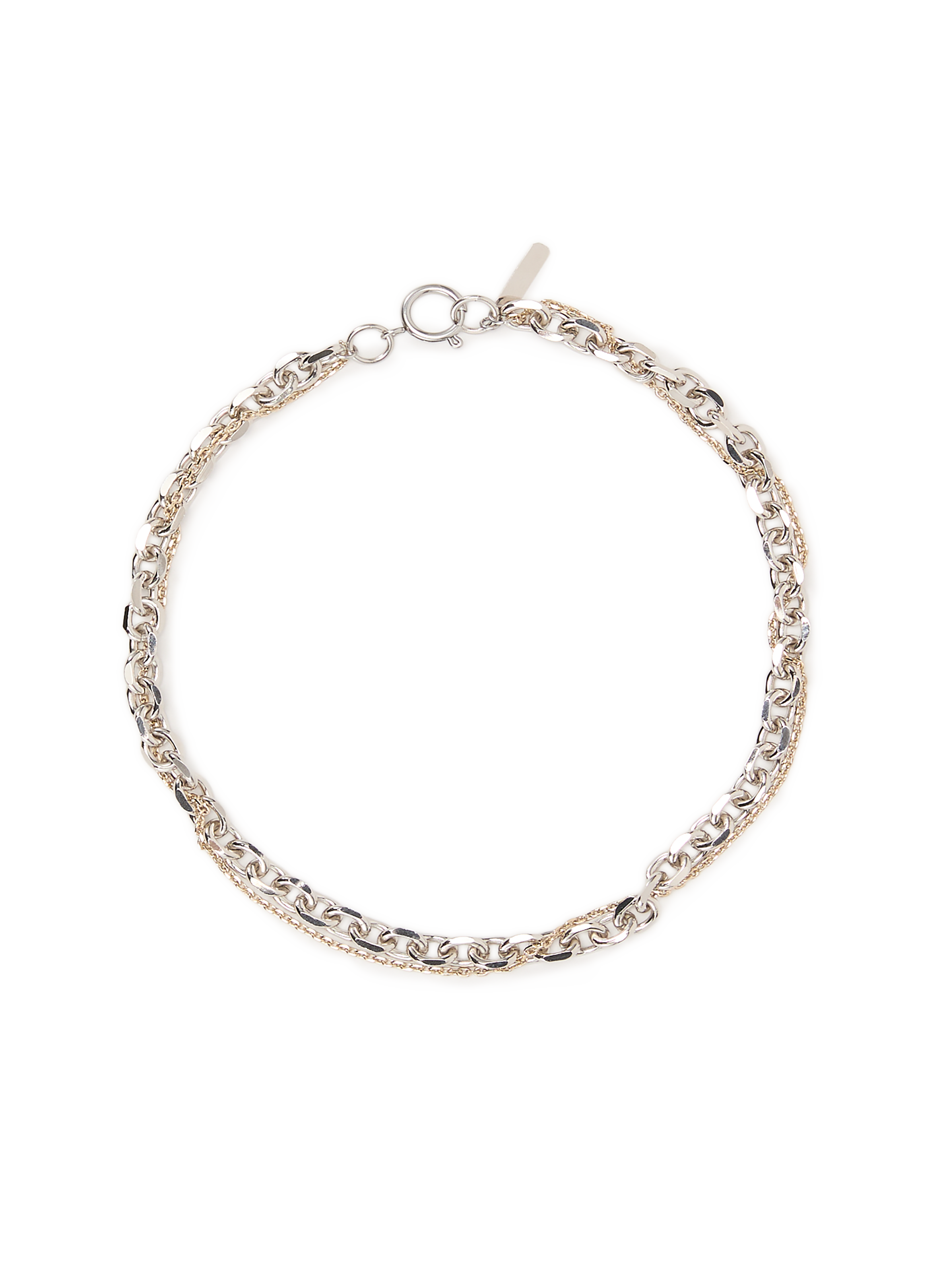 Double chain necklace Dana JUSTINE CLENQUET Multicolour