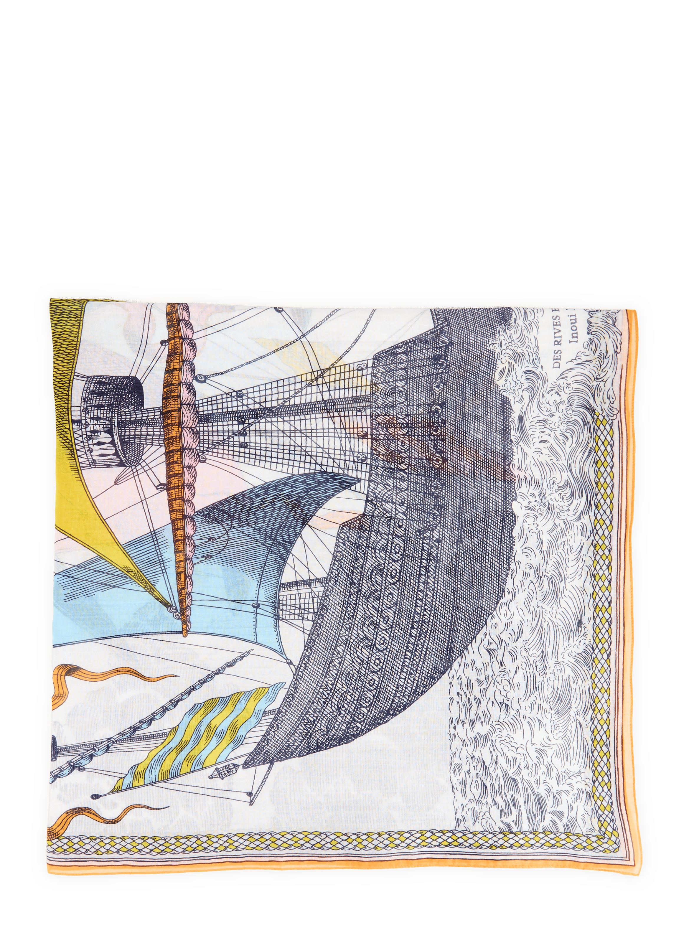 Printed scarf INOUI EDITIONS Multicolour