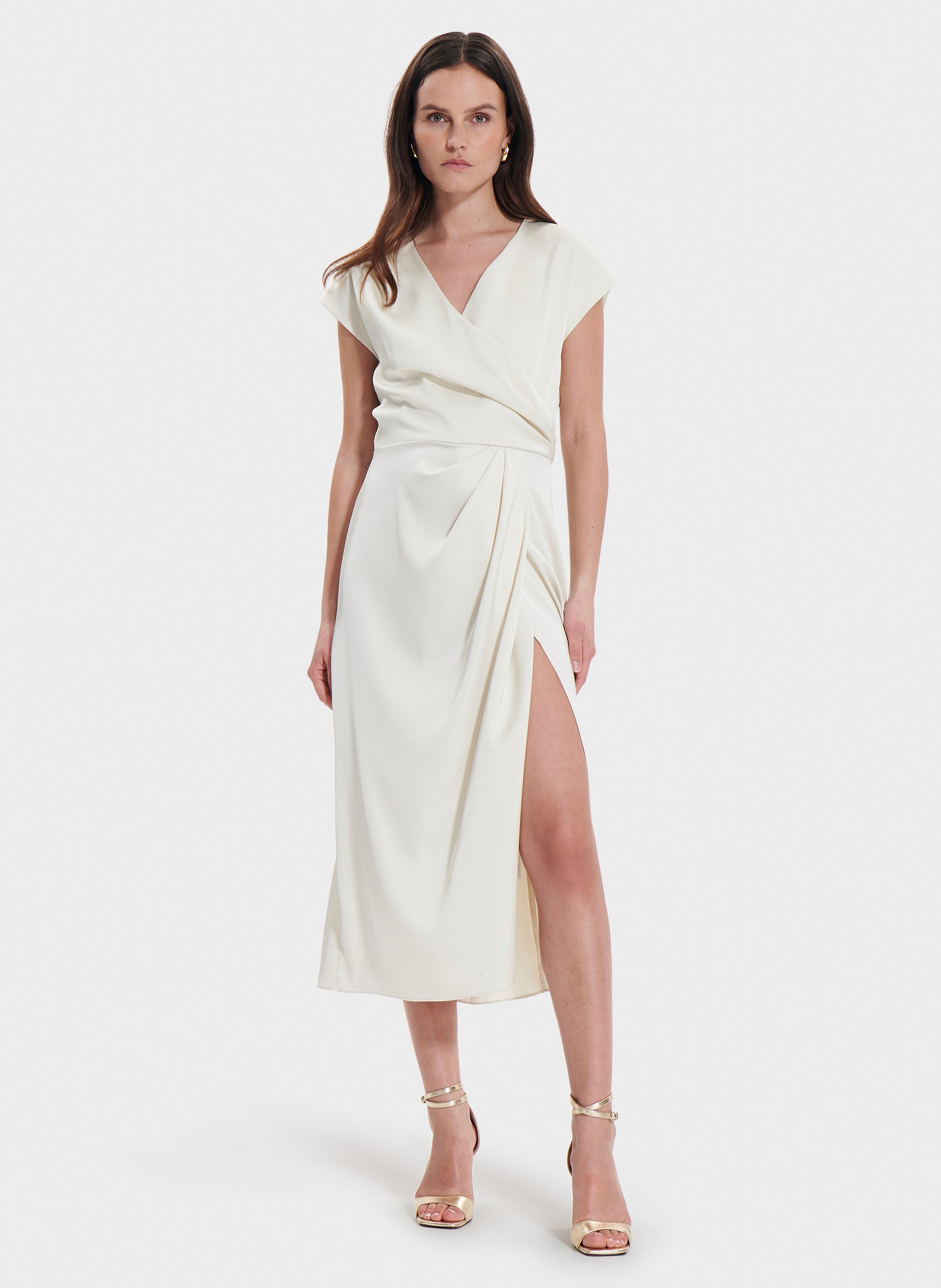 Robe  rang ZAPA Blanc