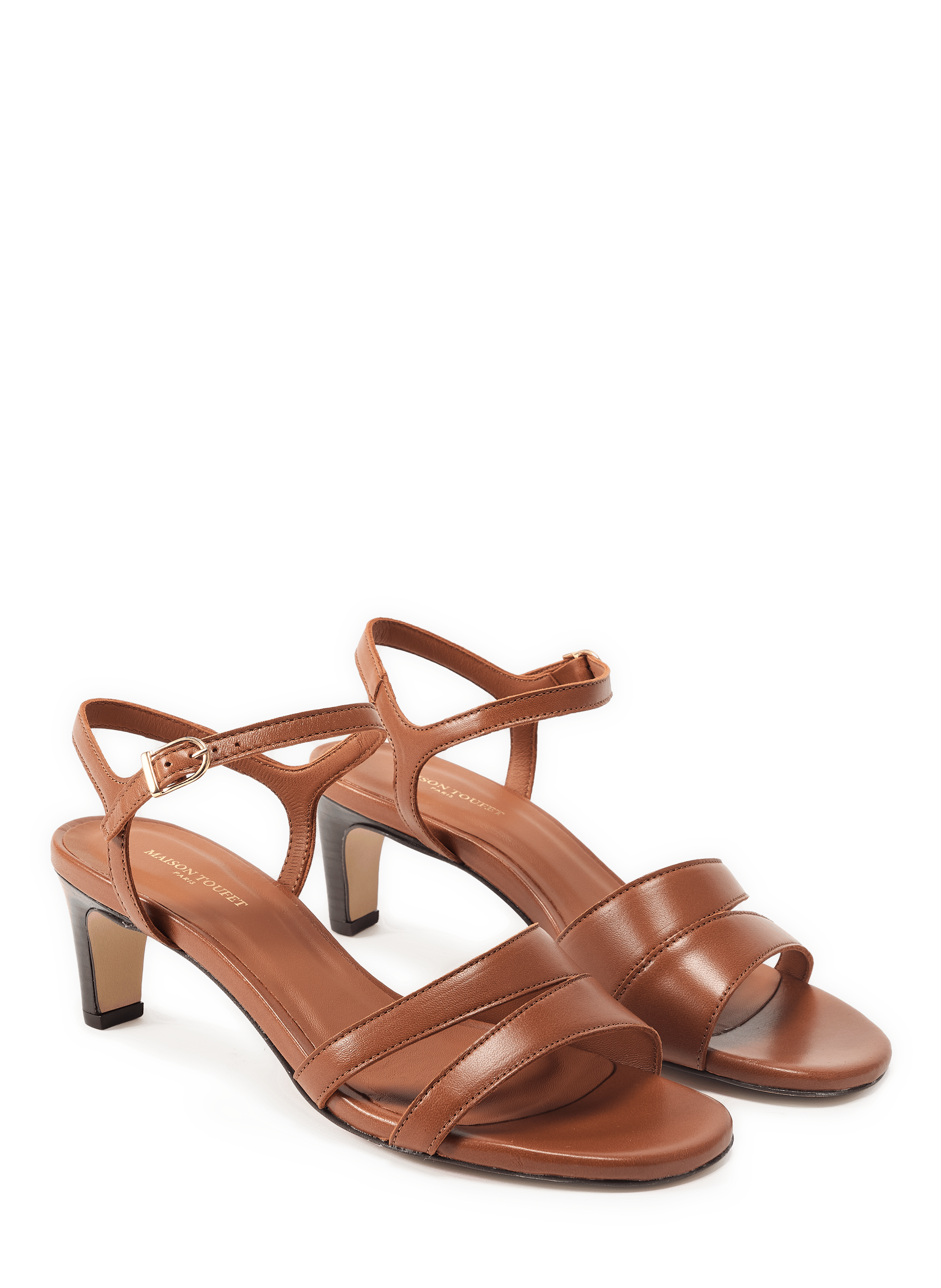 Lenny leather pumps MAISON TOUFET Brown