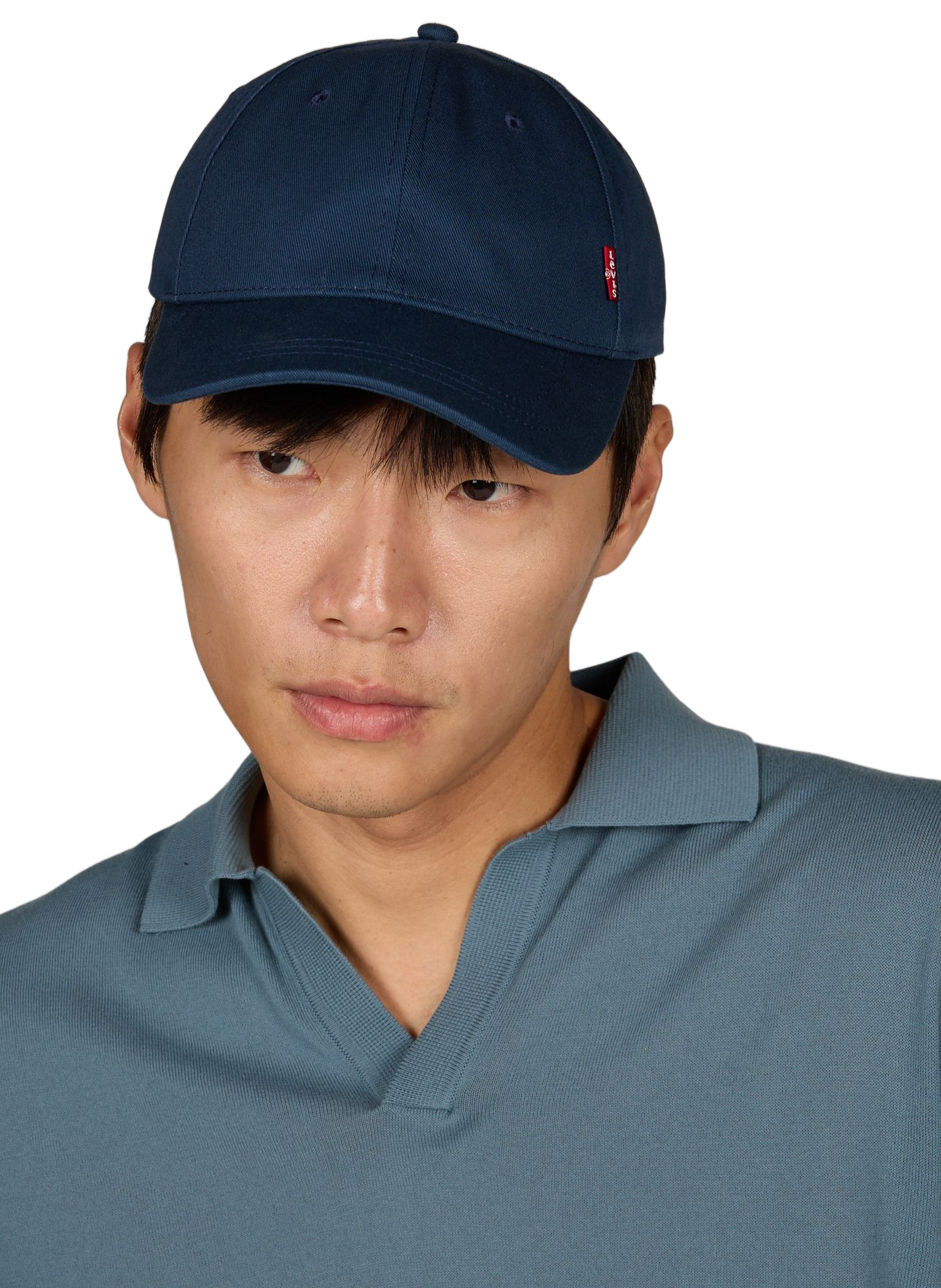 Cotton cap LEVIS ACCESSOIRES Blue