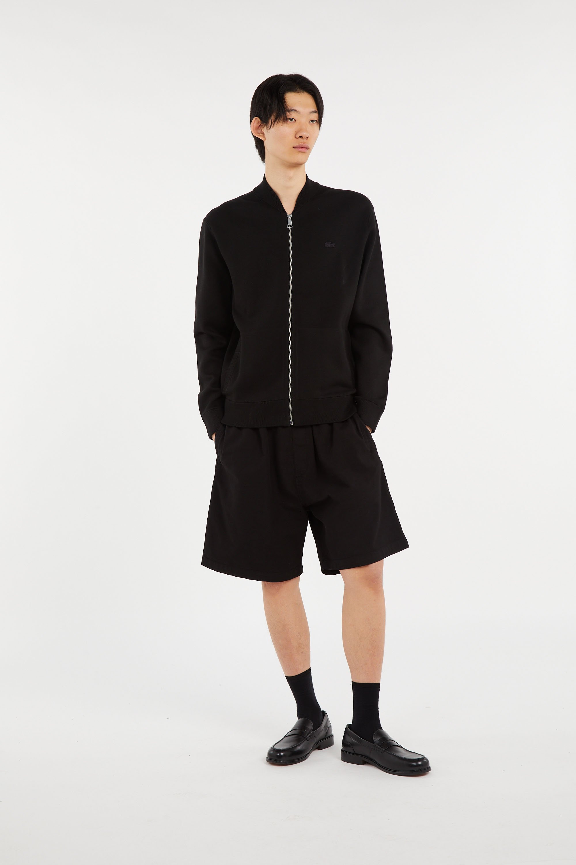 Cardigan tricot LACOSTE Noir
