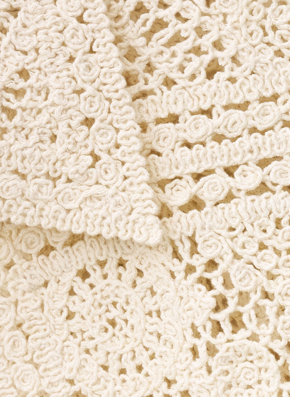 Veste courte en crochet fany BA&SH Beige