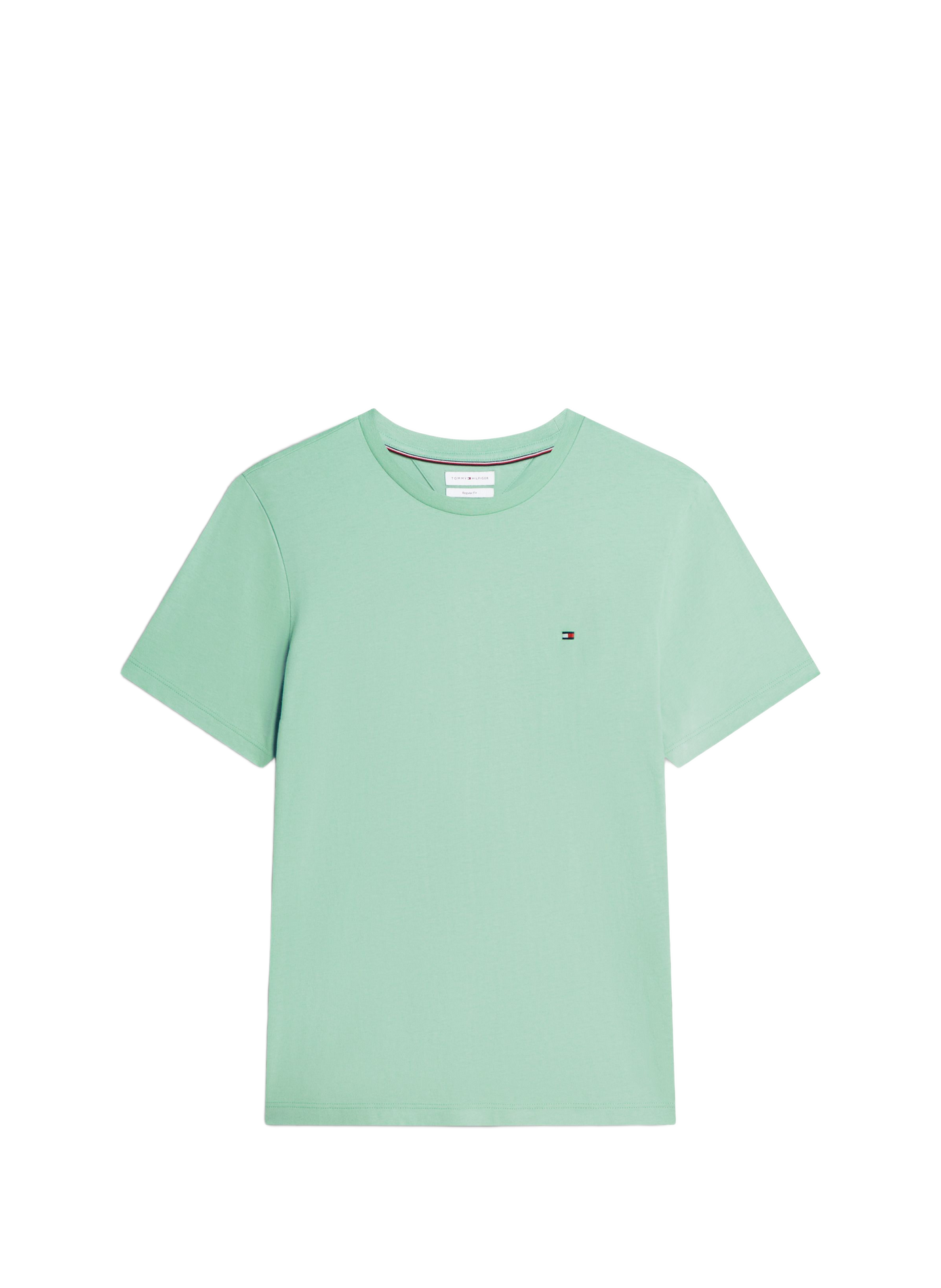 Round-neck cotton T-shirt  Cut grass