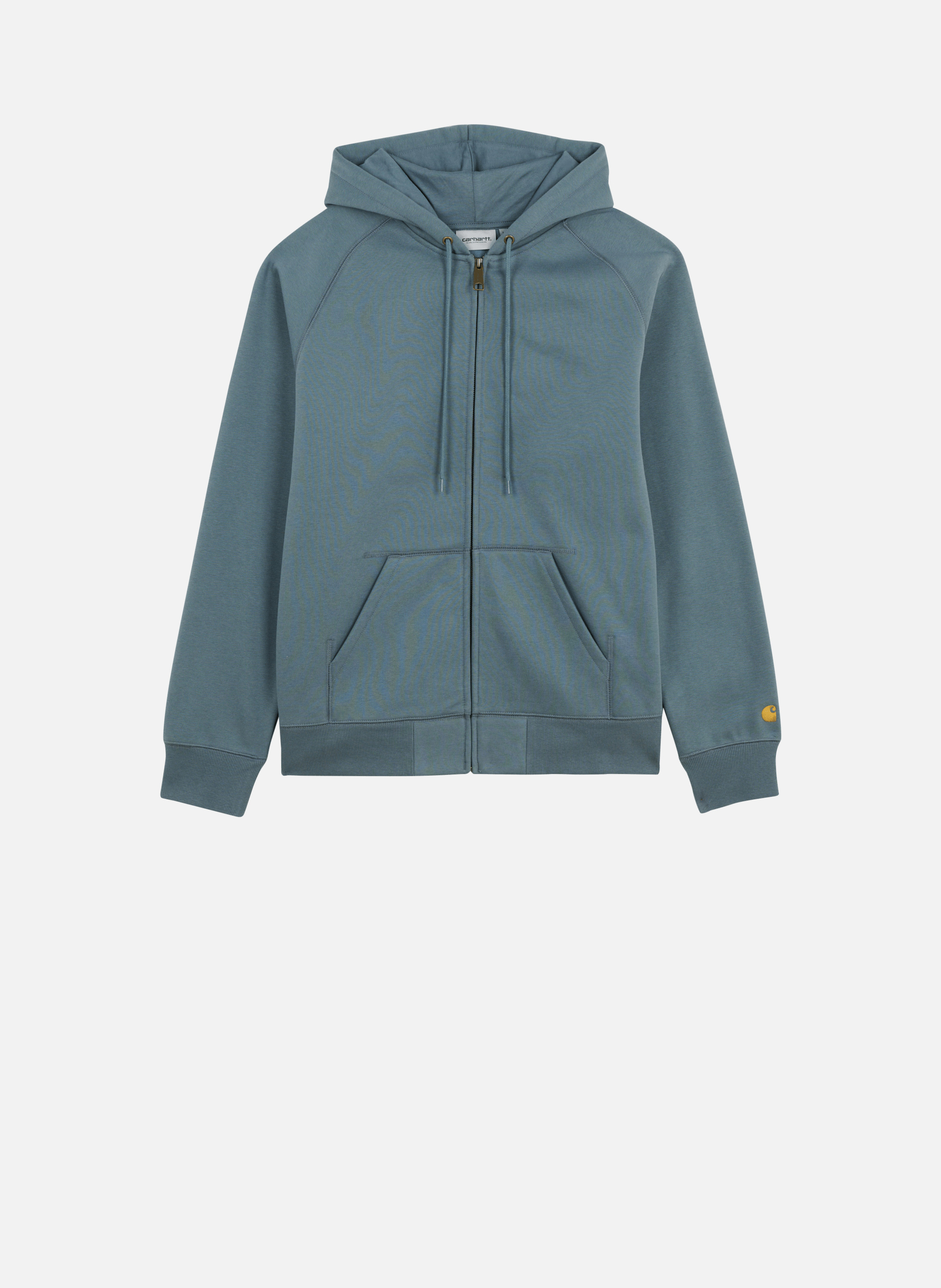 Hoodie zippé hooded chase CARHARTT WIP Bleu