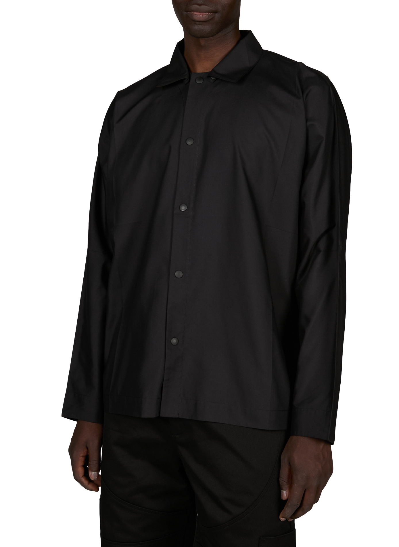 Chemise large manches longues  ISSEY MIYAKE Noir