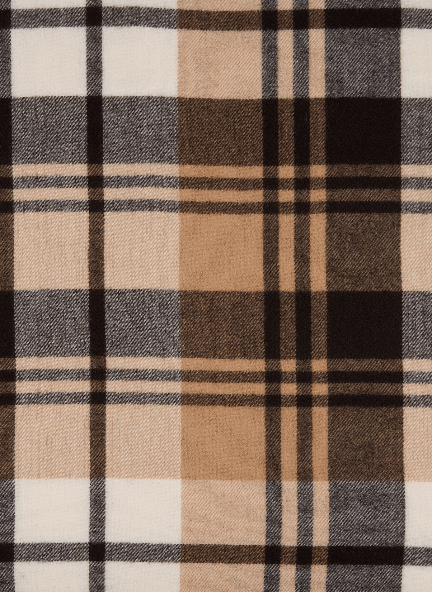 Check Scarf AU PRINTEMPS PARIS Beige