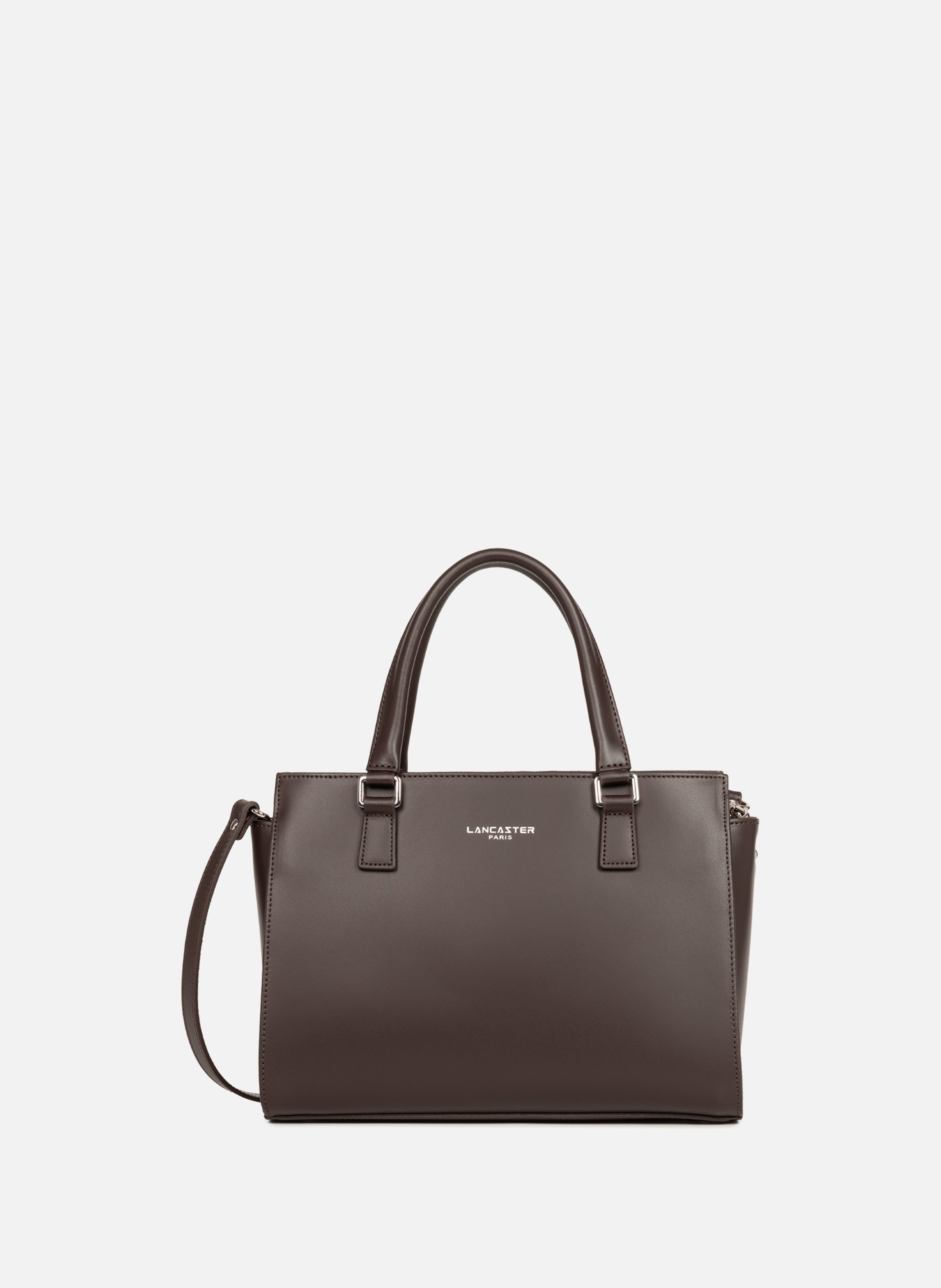 Sac à main - smooth LANCASTER Marron