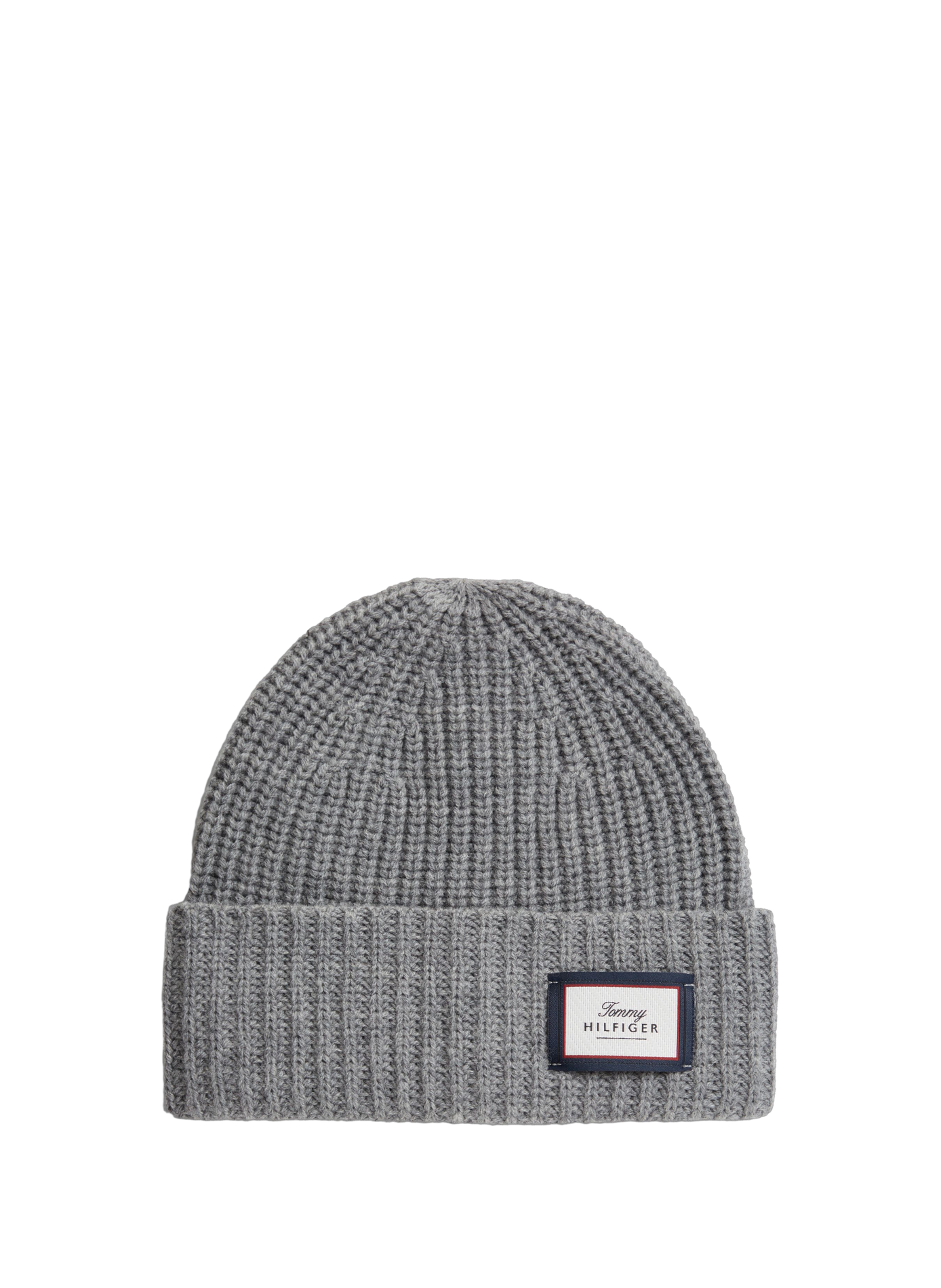 Wool beanie TOMMY HILFIGER Grey