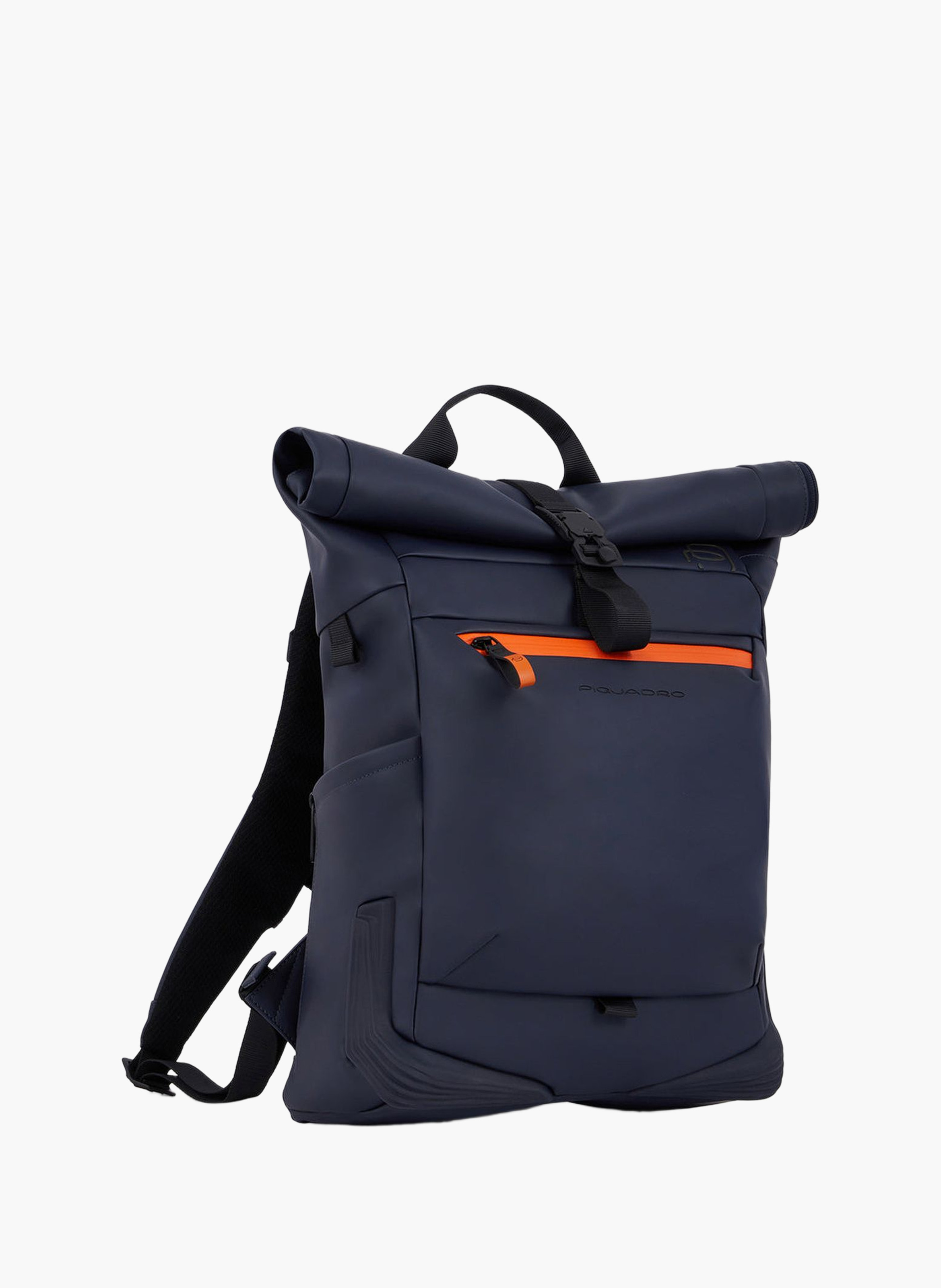 Sac à dos roll-top déperlant pour ordinateur 15,6" PIQUADRO Bleu