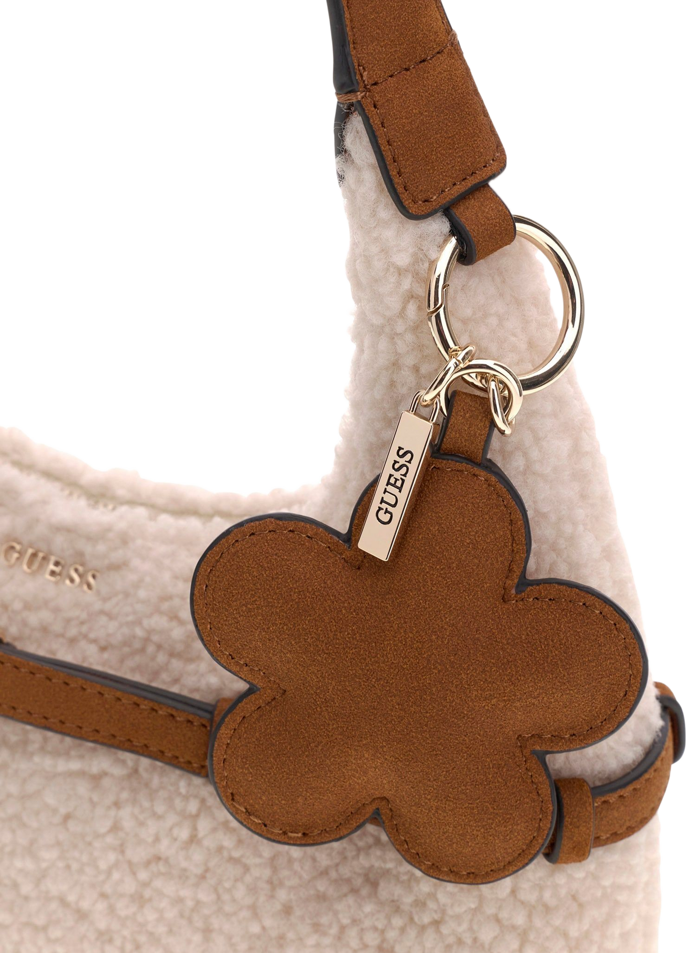 Sac à main Taylor Mini Hobo duveteux GUESS Veelkleurig