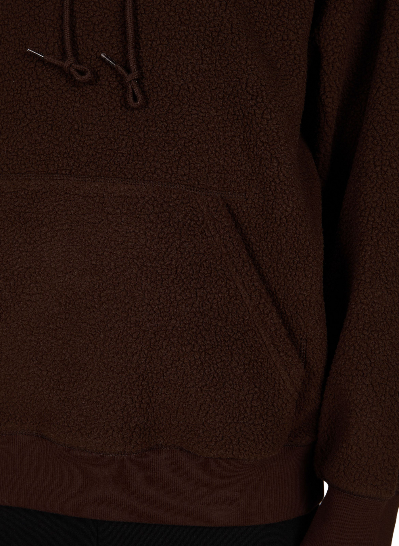 Oversized fleece hoodie CARHARTT WIP Brown