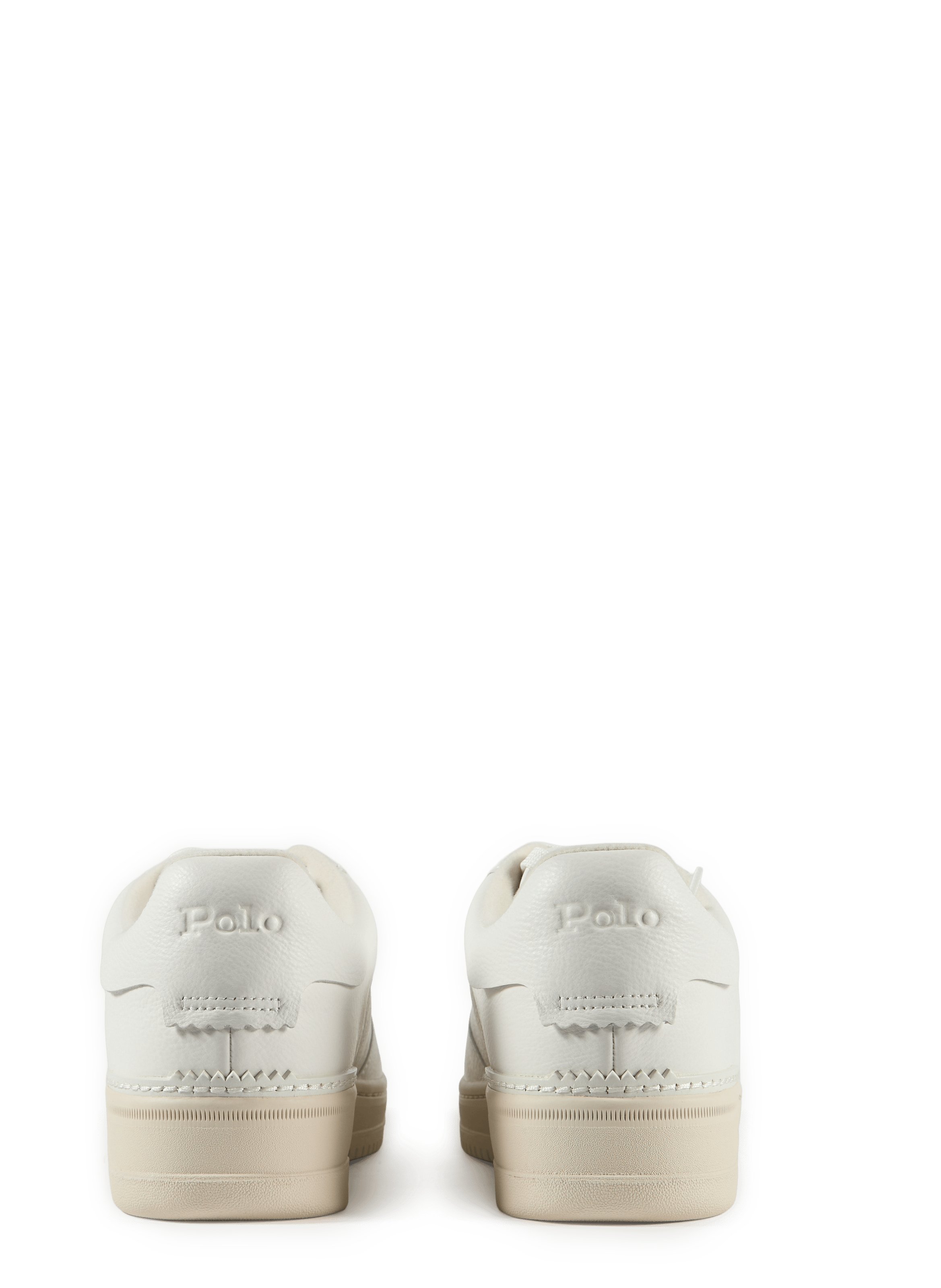 Low-top leather sneakers POLO RALPH LAUREN White