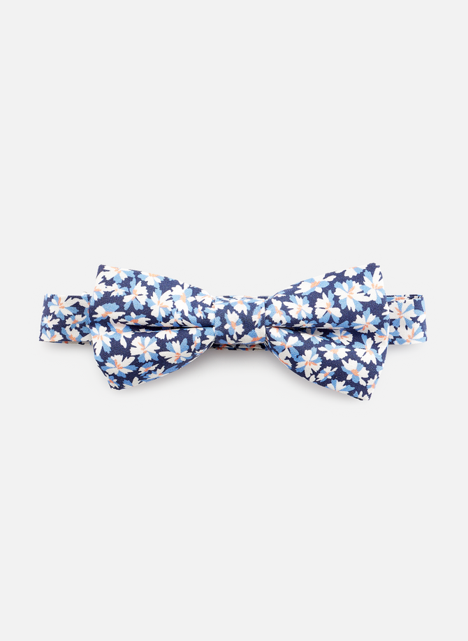 Printed silk satin bow tie AU PRINTEMPS PARIS