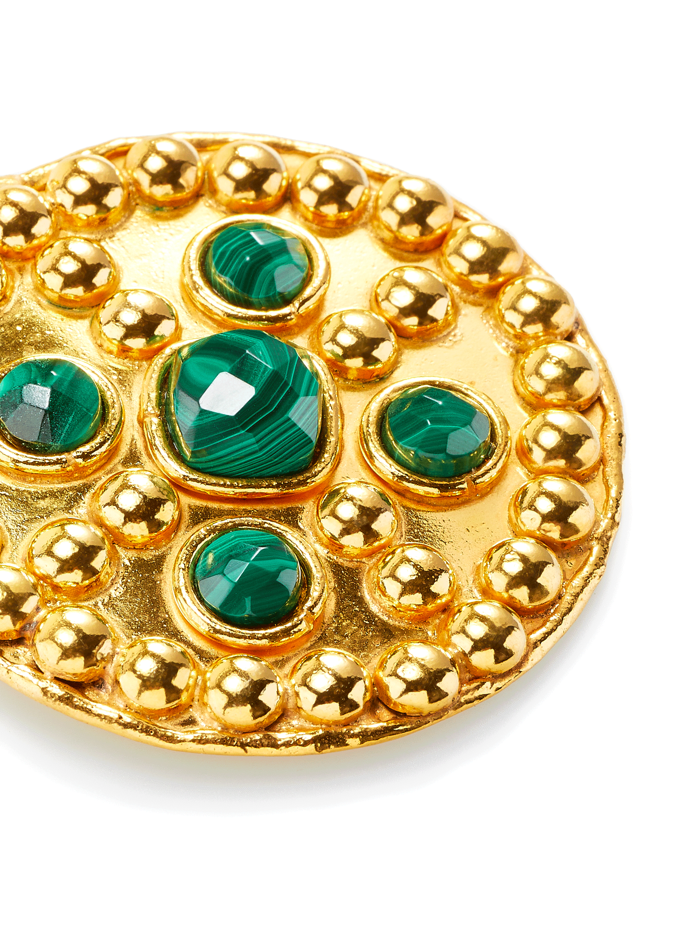 Medicis medallion necklace  SYLVIA TOLEDANO Green