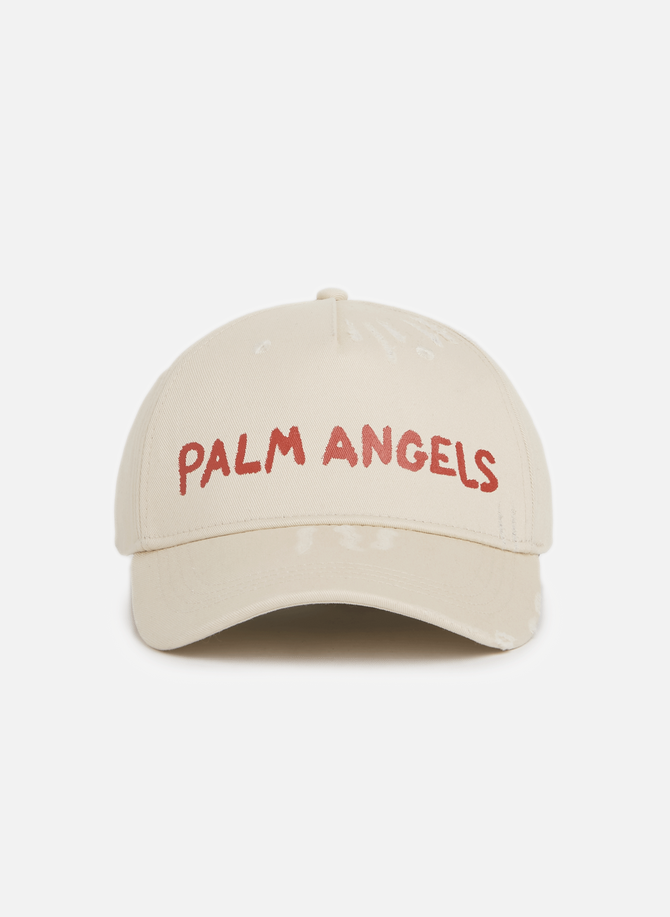 PALM ANGELS Cotton Logo Cap