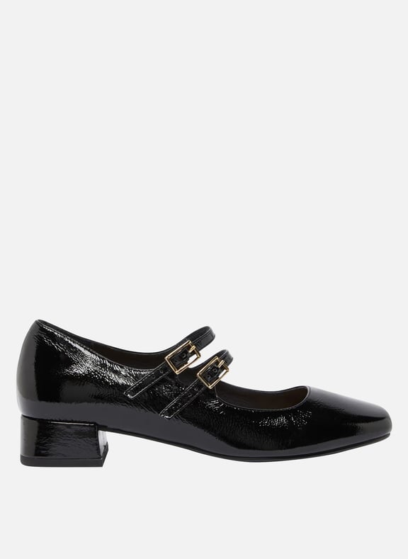 Babies en cuir duna Noir by JONAK JONAK Babies en cuir duna Noir