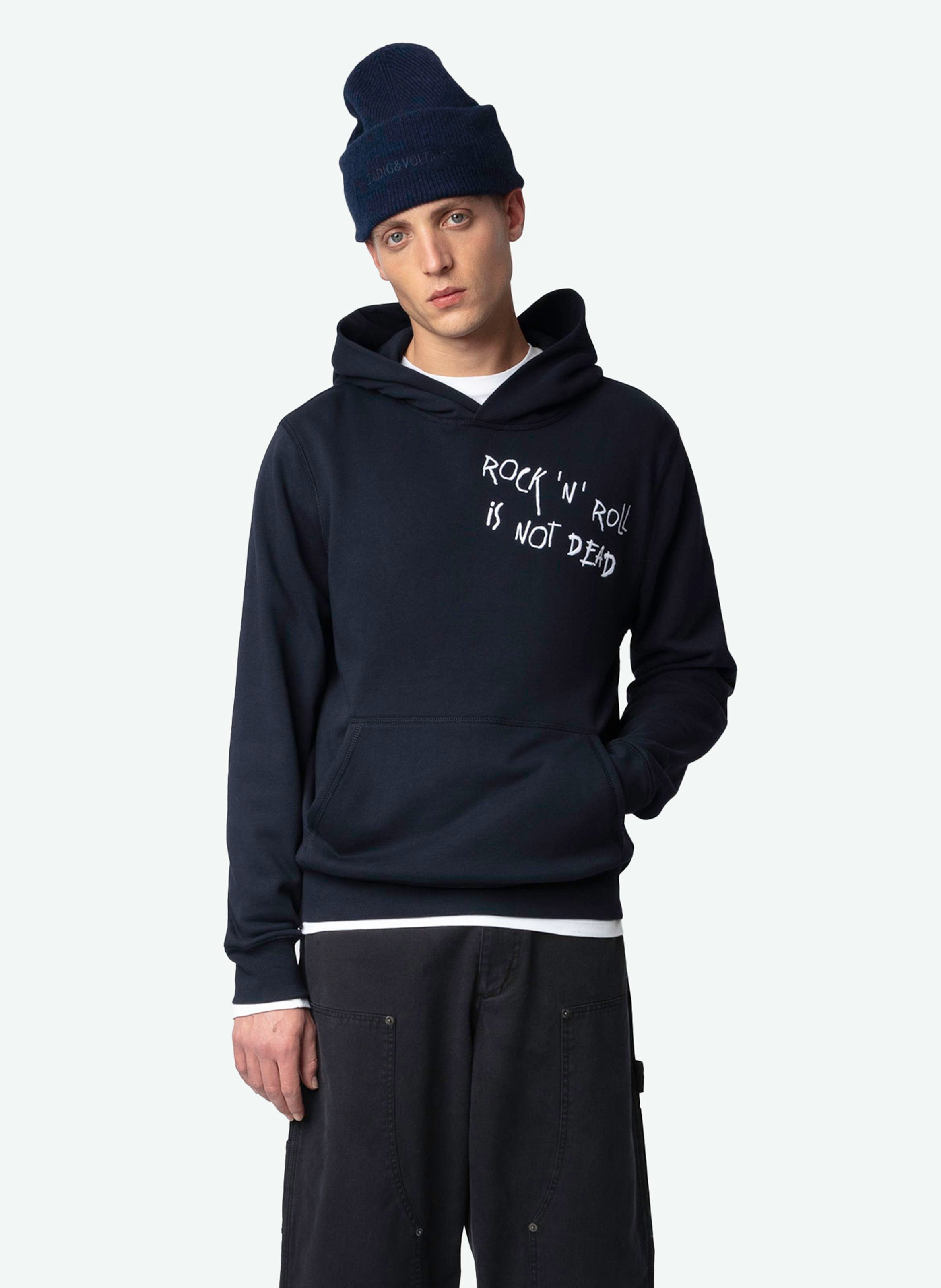 Sweat droit en coton bio sanchi ZADIG&VOLTAIRE Bleu