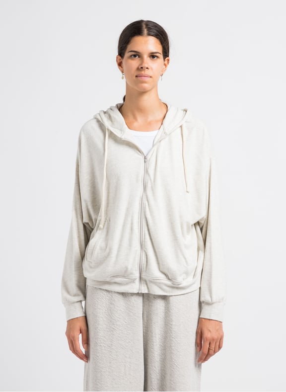 Sweat à capuche en coton mélangé ypawood Gris by AMERICAN VINTAGE AMERICAN VINTAGE Sweat à capuche en coton mélangé ypawood Gris