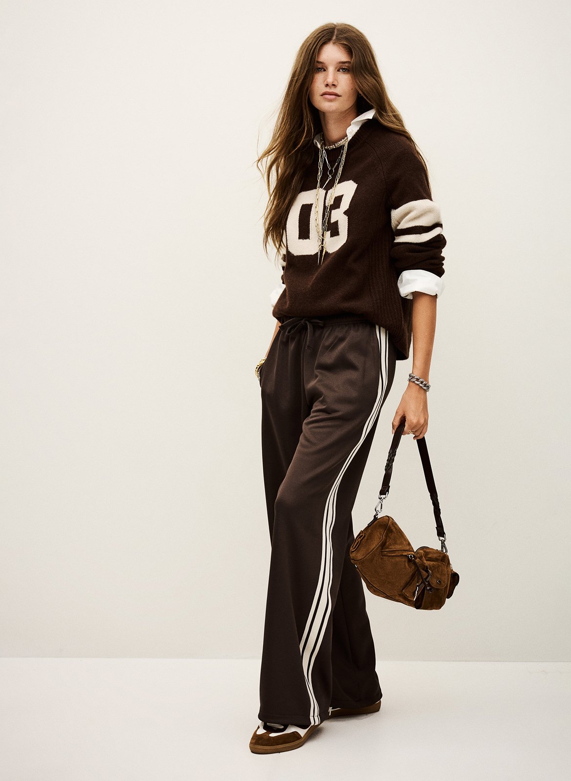 Jogging large joshua BA&SH Marron