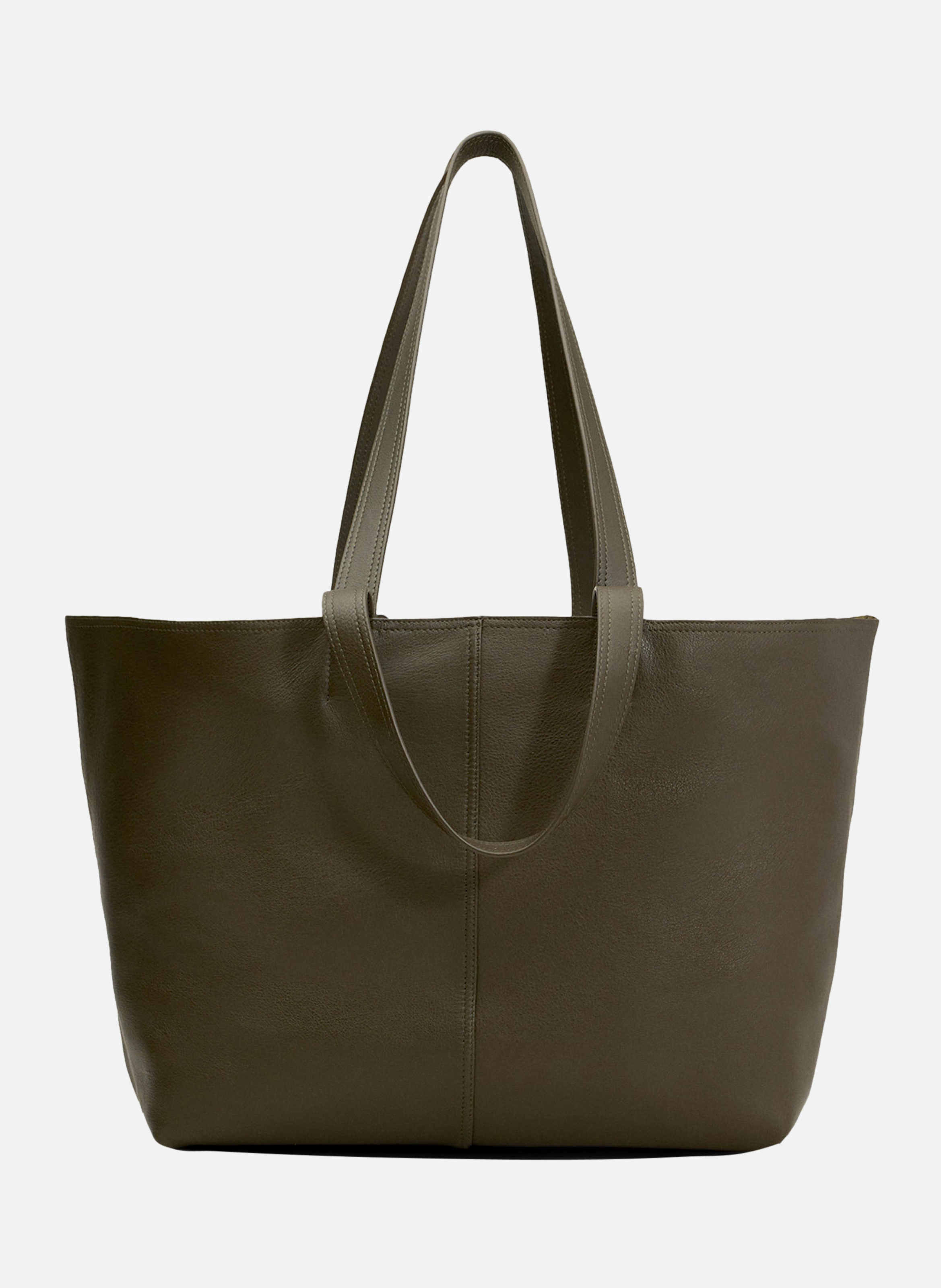 Cabas midi unisexe Vert