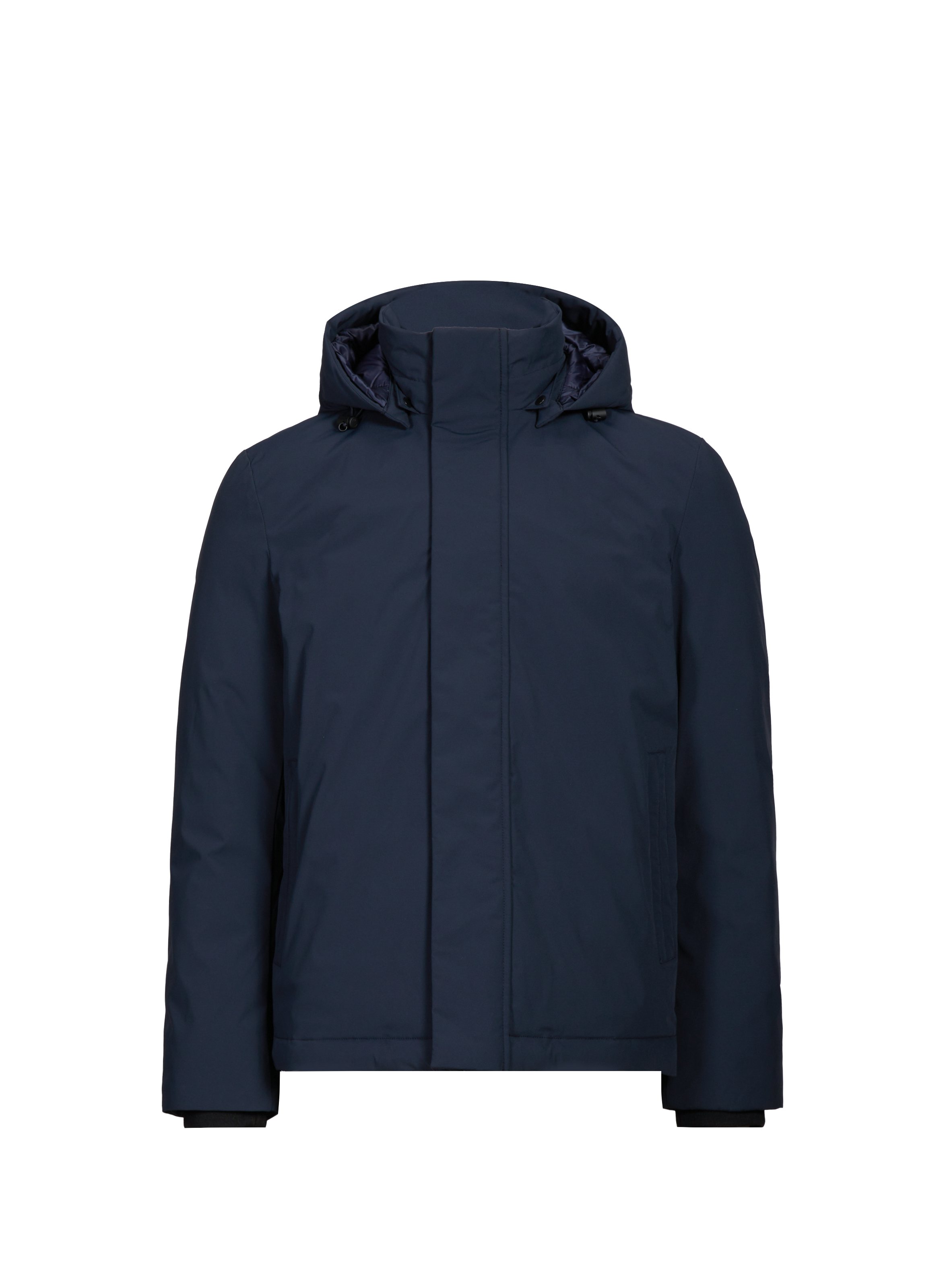 Jacket with removable hood WOOLRICH Blue
