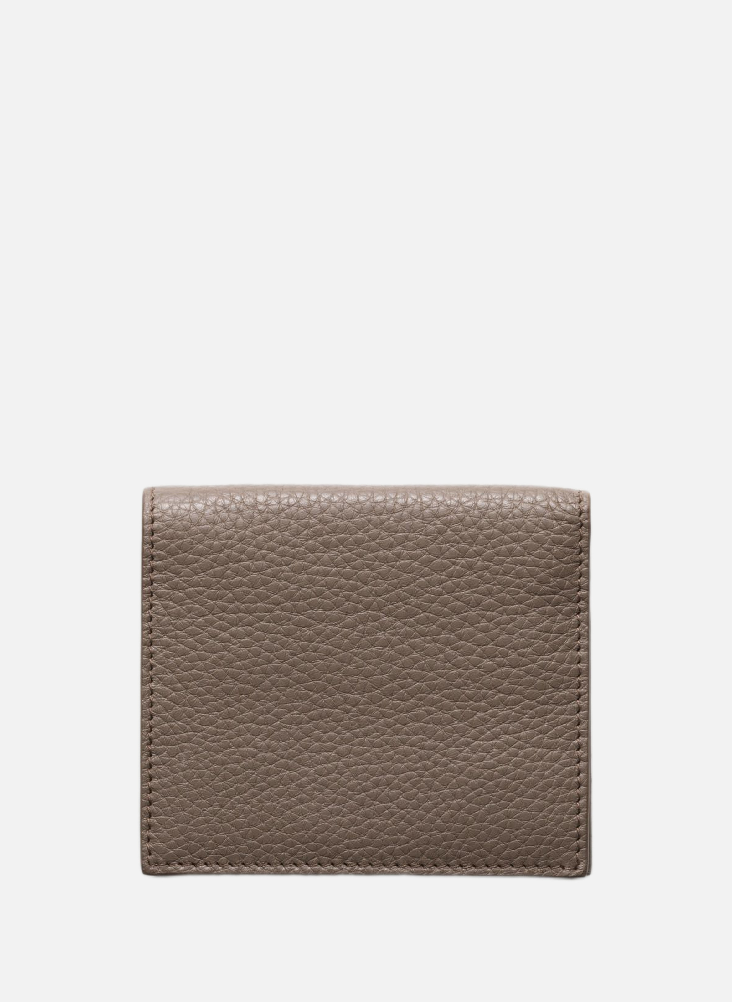 Portefeuille en cuir PRADA Gris