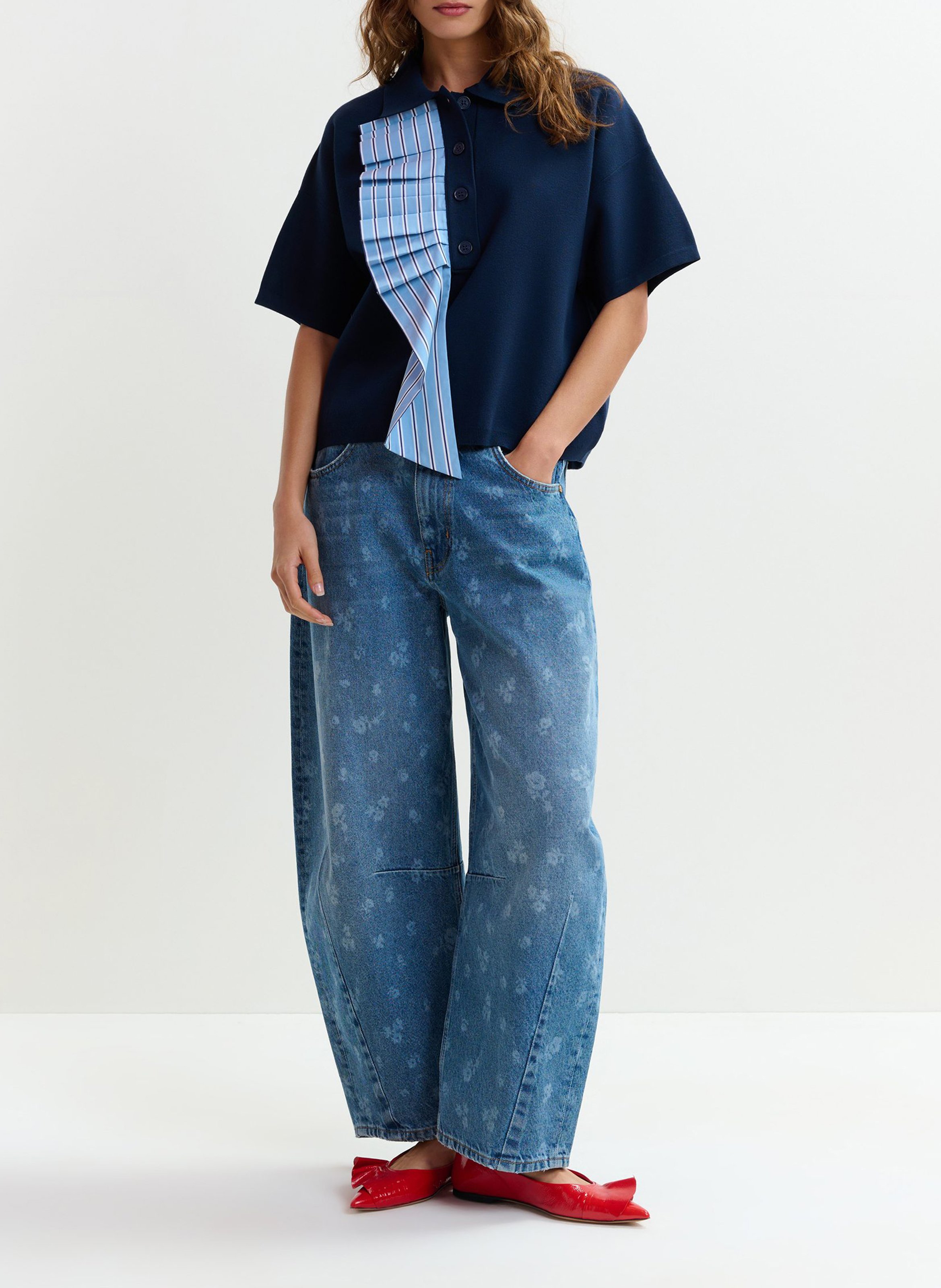 Polo manches courtes Jumble ESSENTIEL ANTWERP Bleu