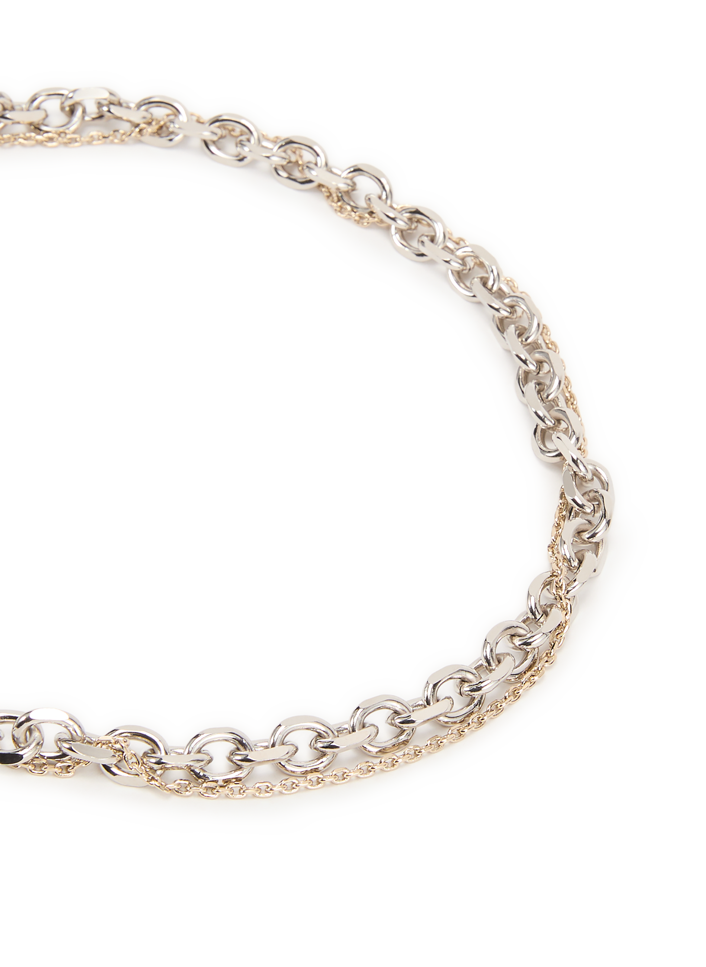 Double chain necklace Dana JUSTINE CLENQUET Multicolour