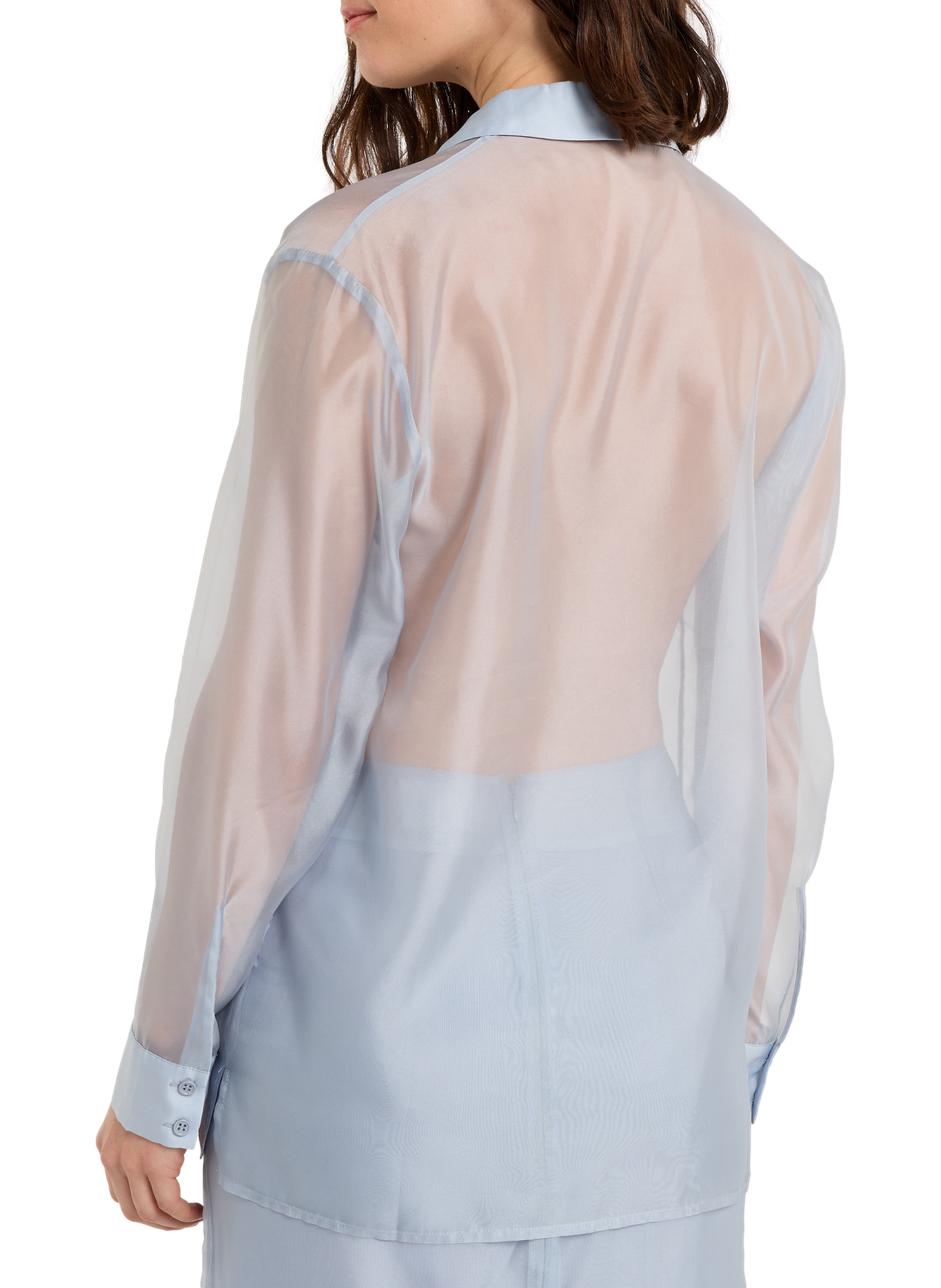 Chemise fluide Wyno transparente  SAISON 1865 Bleu