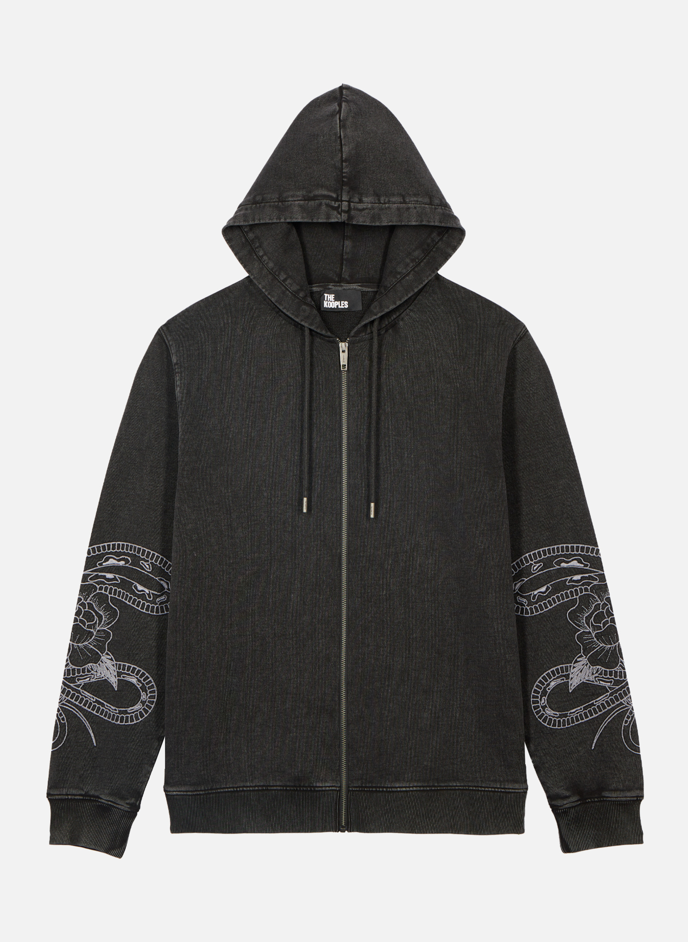 Sweatshirt à capuche avec broderies THE KOOPLES Noir